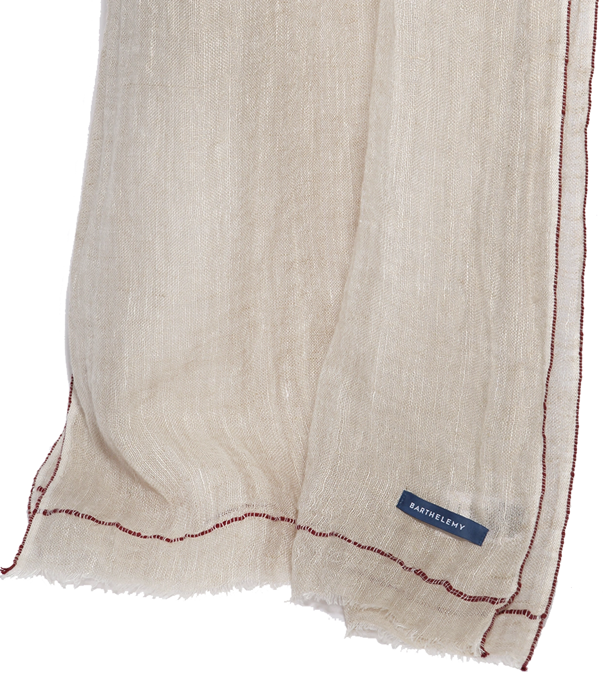 Brise Linen Scarf Ivory