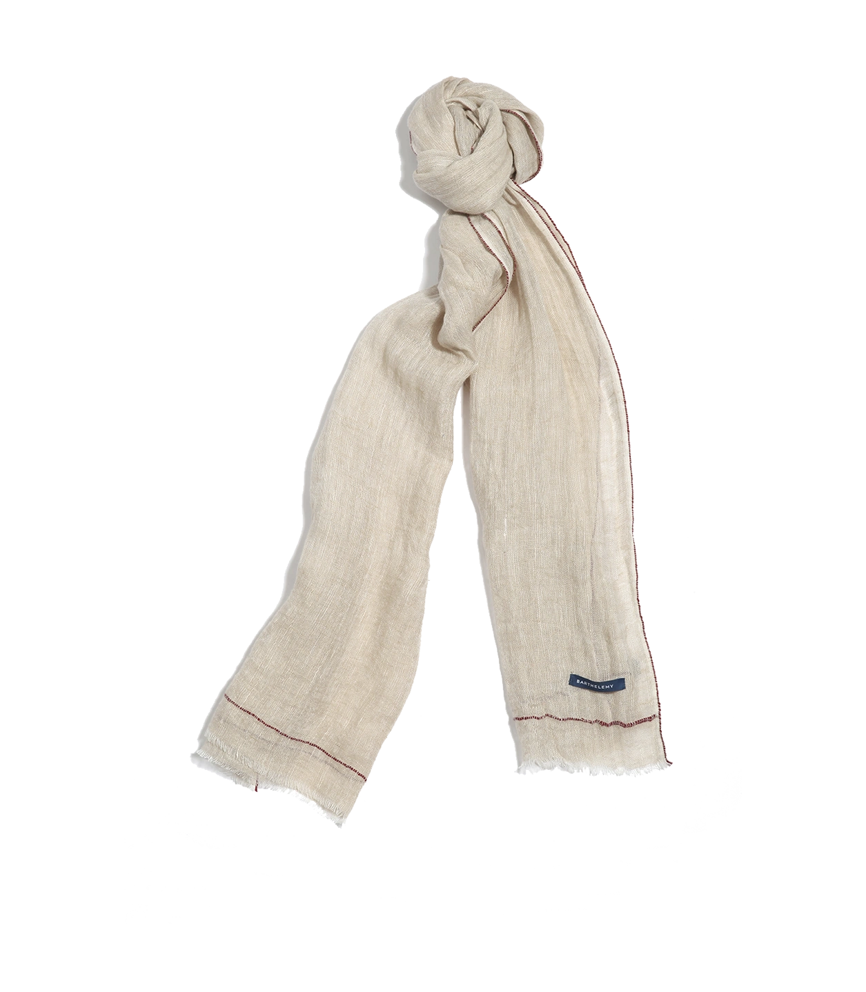 Brise Linen Scarf Ivory