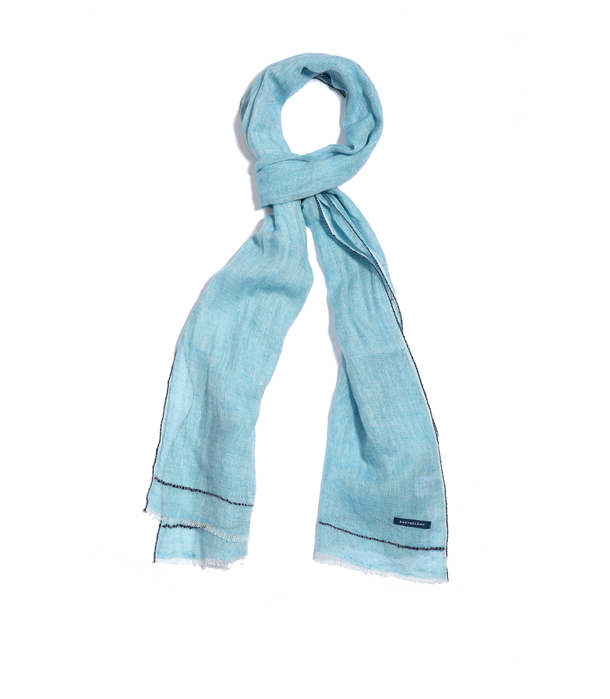 Brise Linen Scarf Light Blue