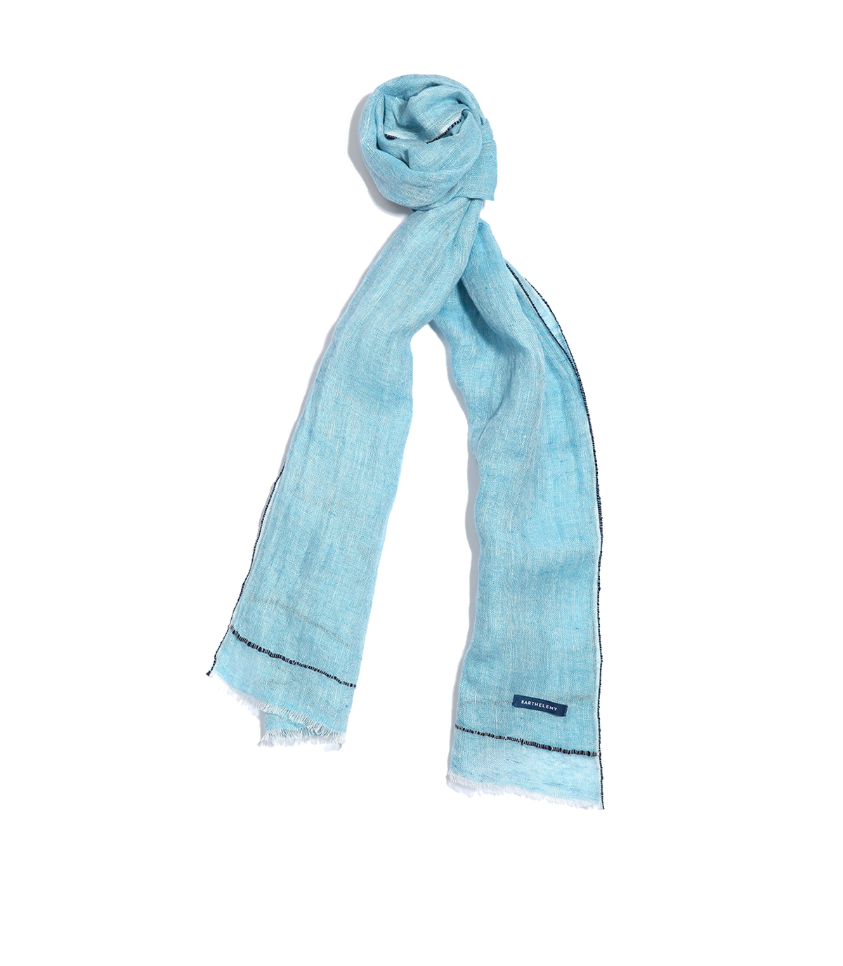 Brise Linen Scarf Light Blue - Barthelemy
