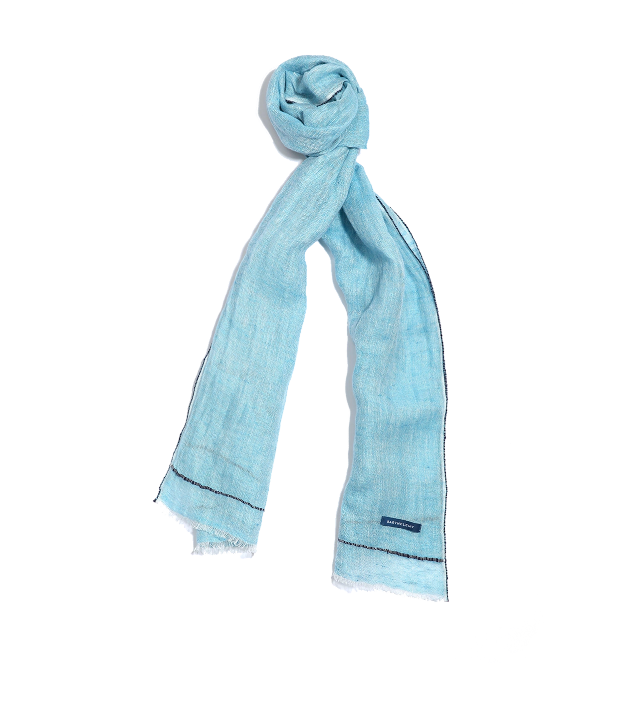 Brise Linen Scarf Light Blue