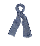 Brise Linen Scarf Navy