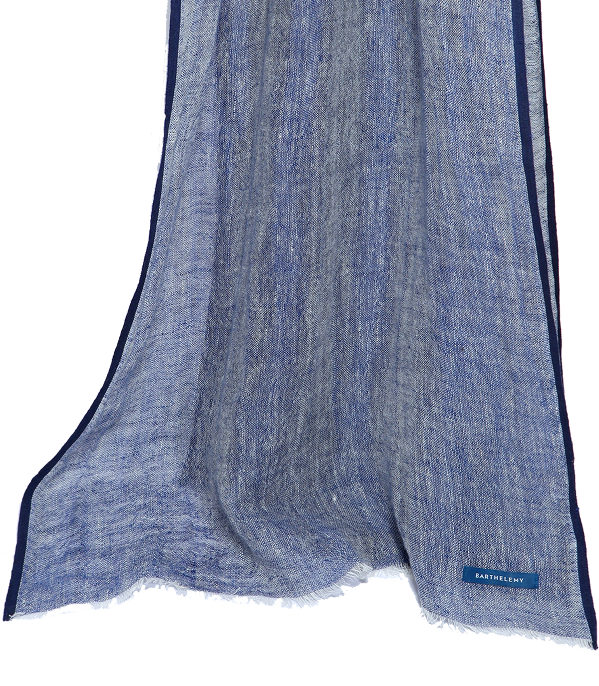 Brise Linen Scarf Navy - Barthelemy