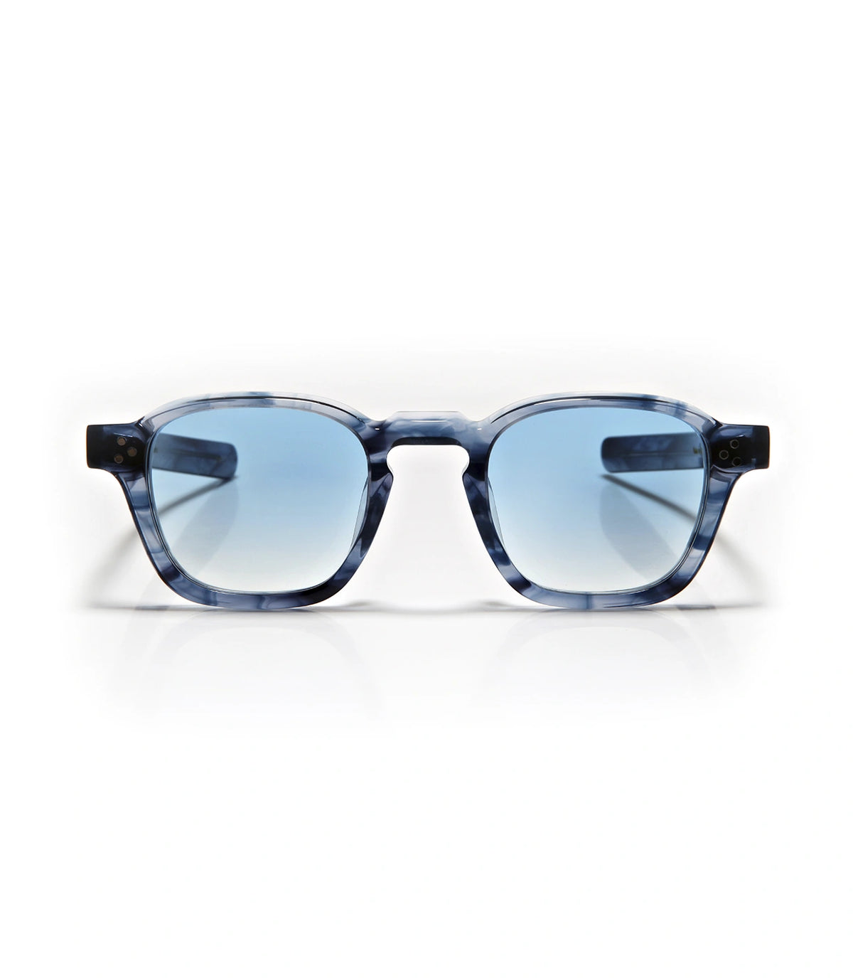 Carlos Barthelemy Tortoise / Sky Blue Fume | sunglasses | Barthelemy Resortwear