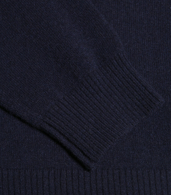 Vitet Cashmere Navy - Barthelemy