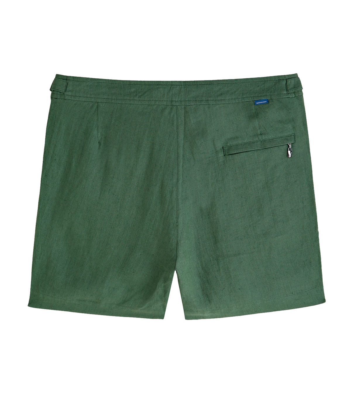 Lorient Linen Olive Green - Barthelemy