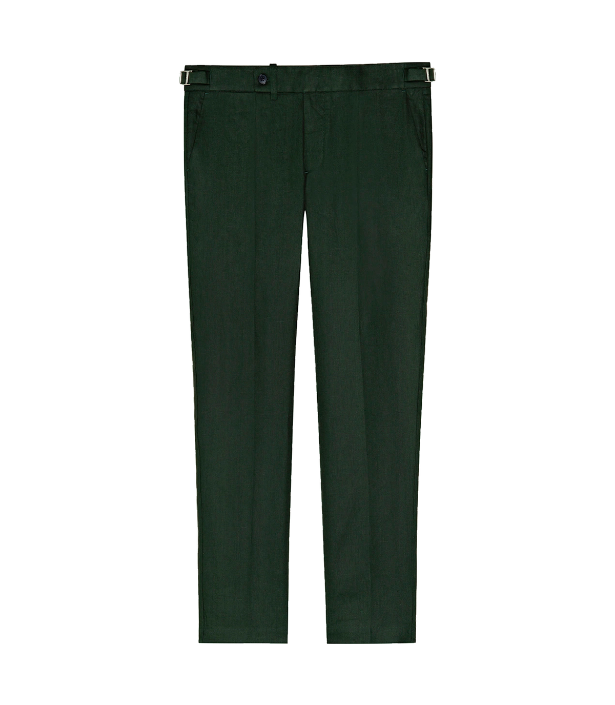 Cayes Linen Pants II Emerald Green | Calça de Linho | Barthelemy Resortwear