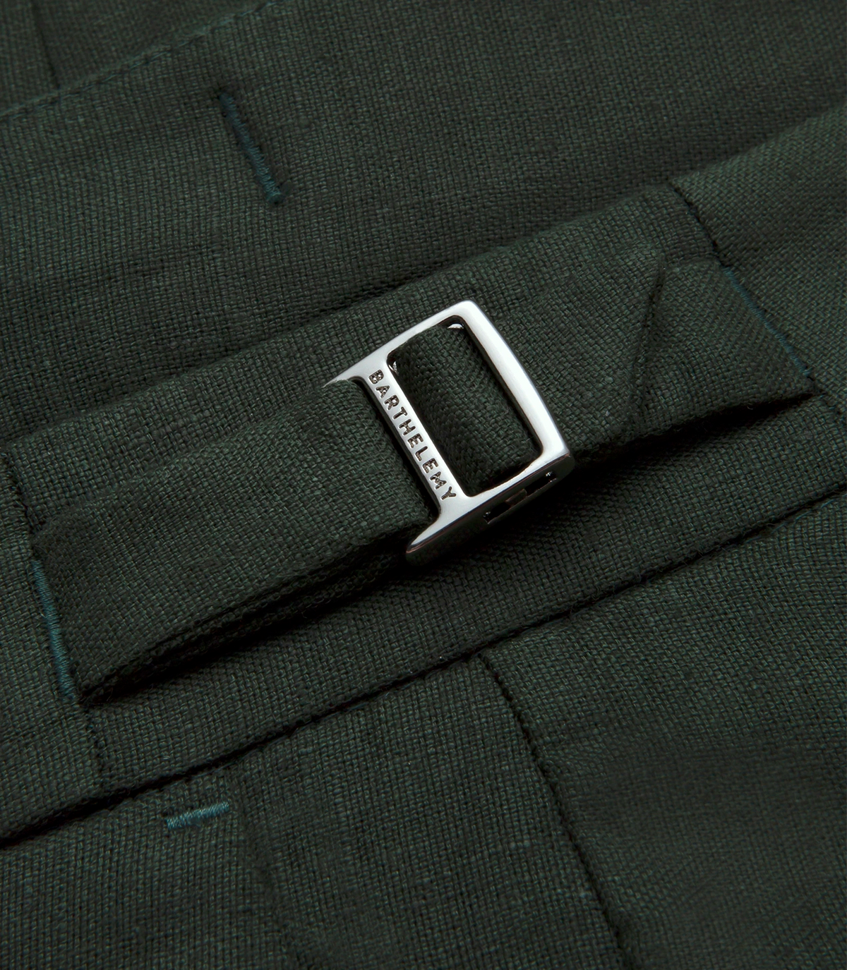 Cayes Linen Pants II Emerald Green - Barthelemy