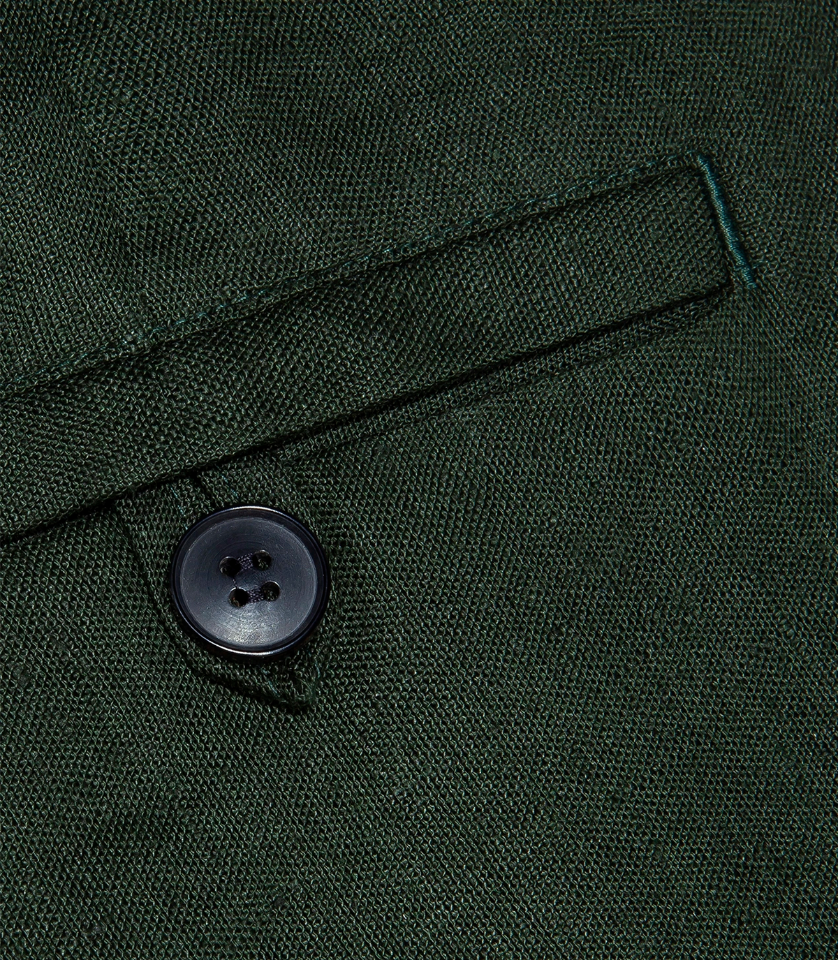 Cayes Linen Pants II Emerald Green - Barthelemy