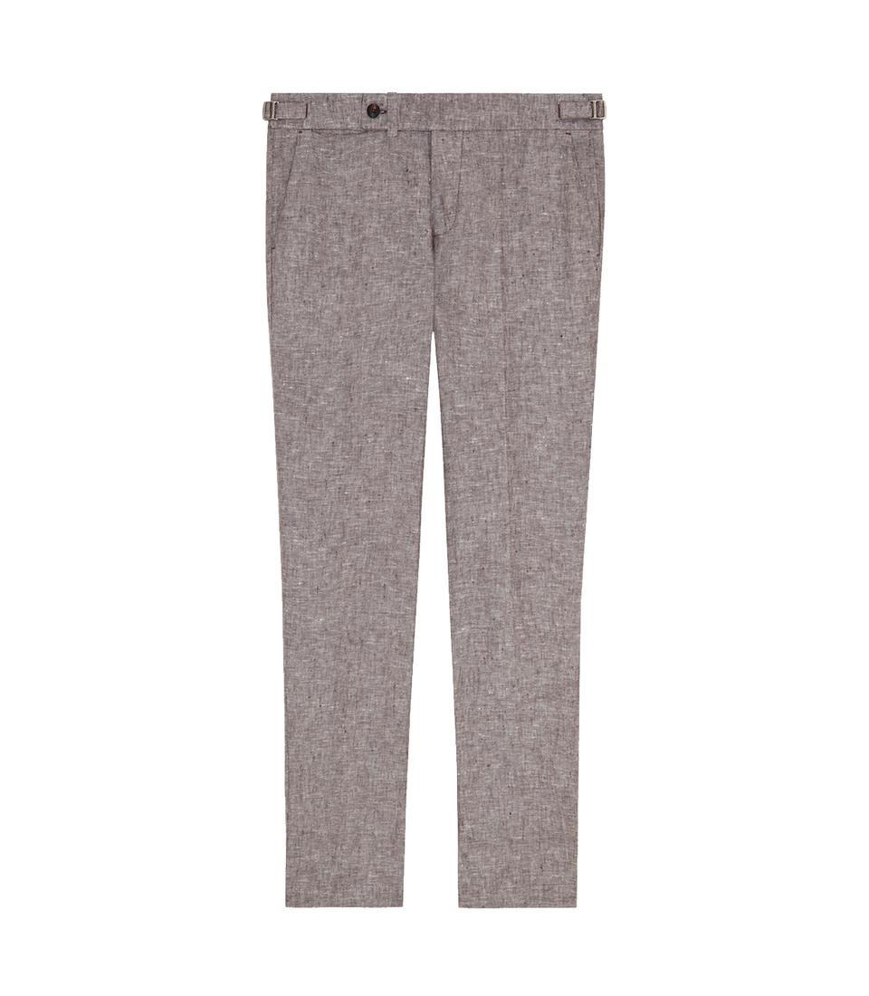 Cayes Linen Pants II Mocha - Barthelemy