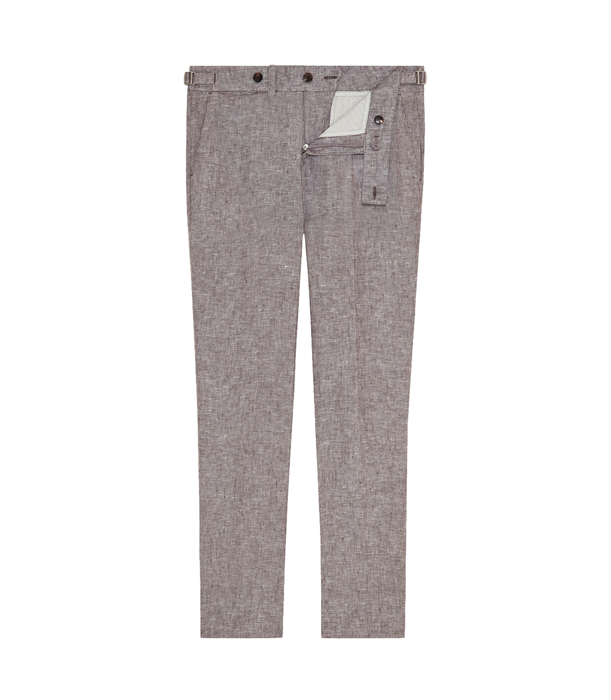 Cayes Linen Pants II Mocha - Barthelemy
