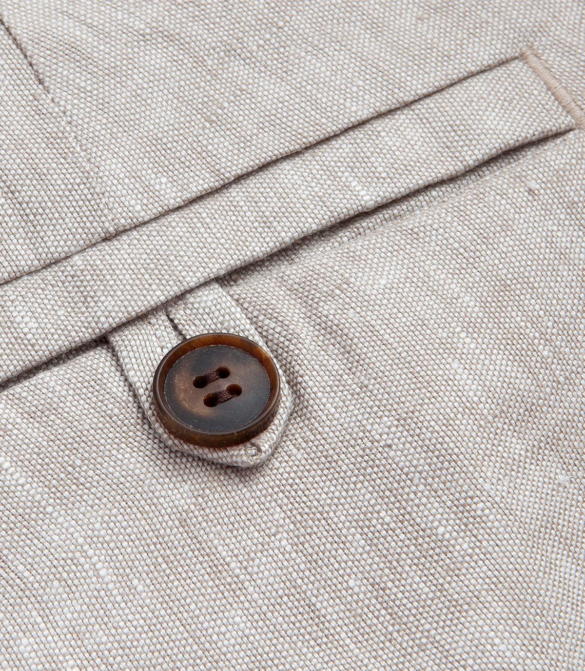 Cayes Linen Pants II Natural - Barthelemy
