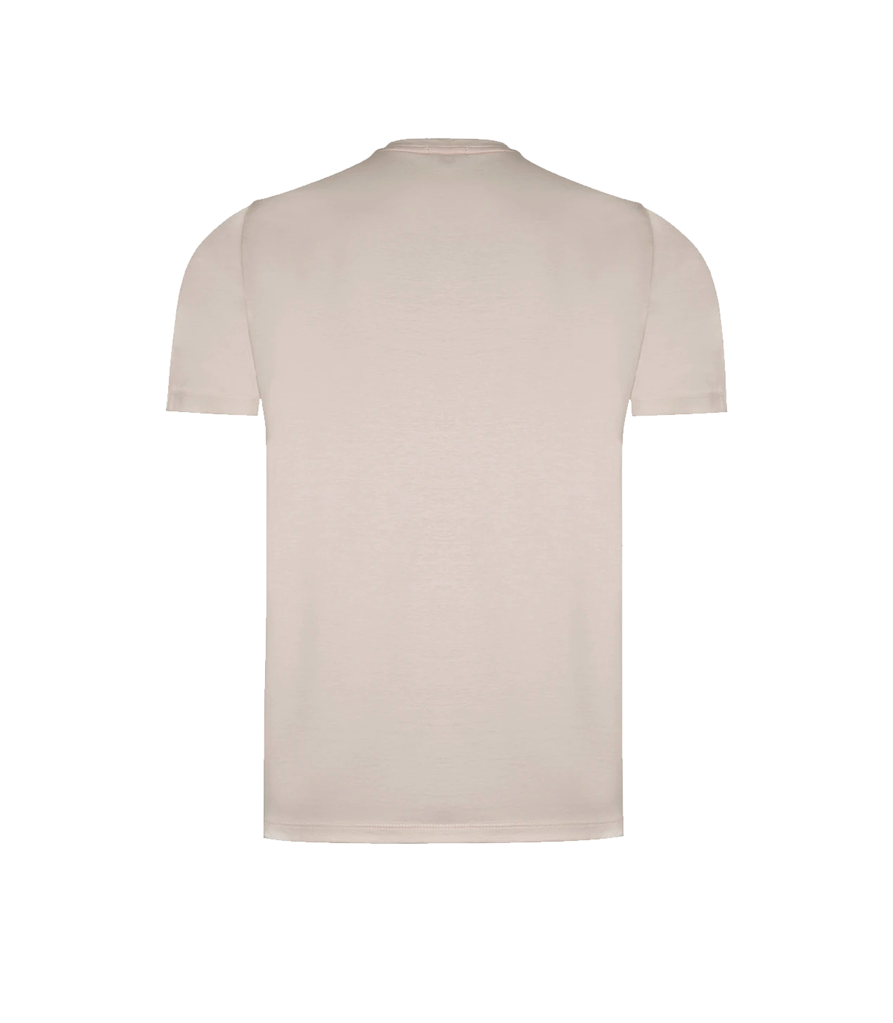 Crew Neck T-Shirt Pima Oatmeal Beige