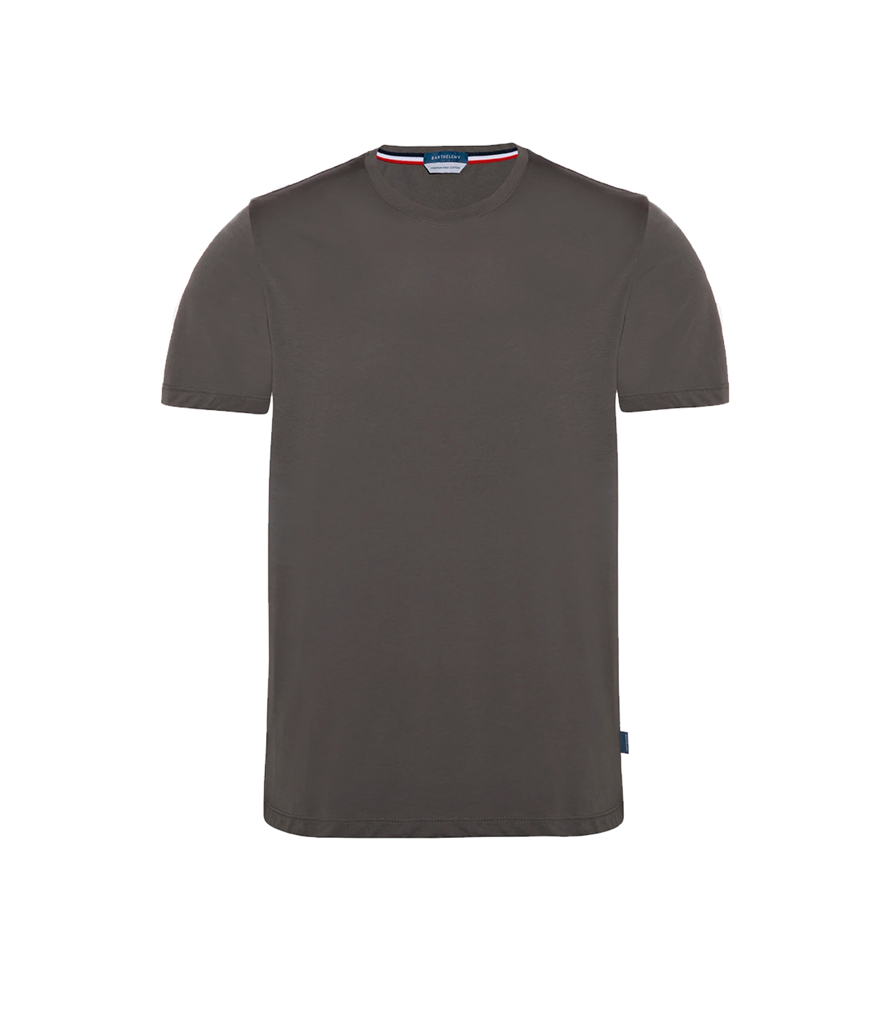 Crew Neck T-Shirt Pima Storm Grey