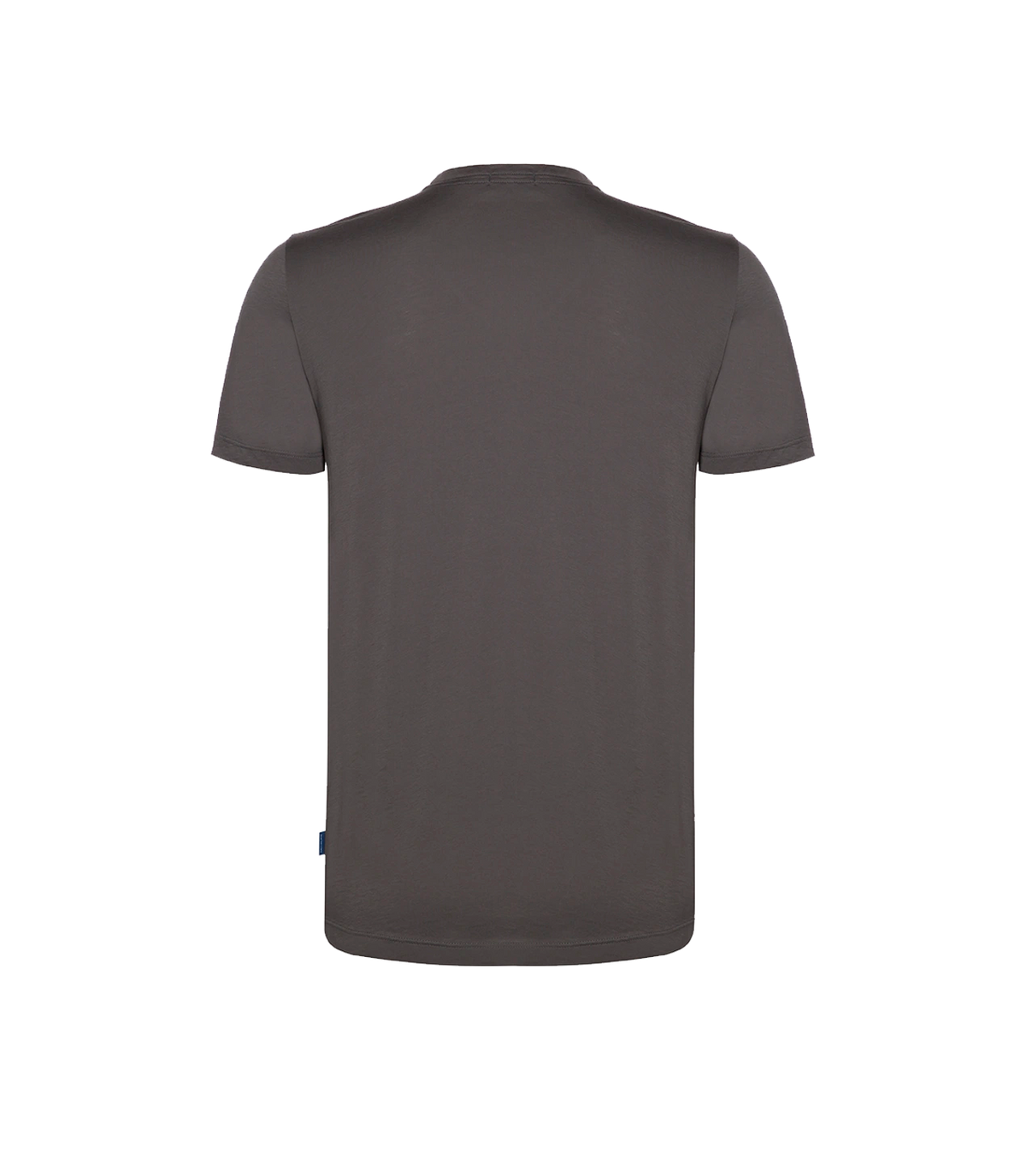 Crew Neck T-Shirt Pima Storm Grey - Barthelemy