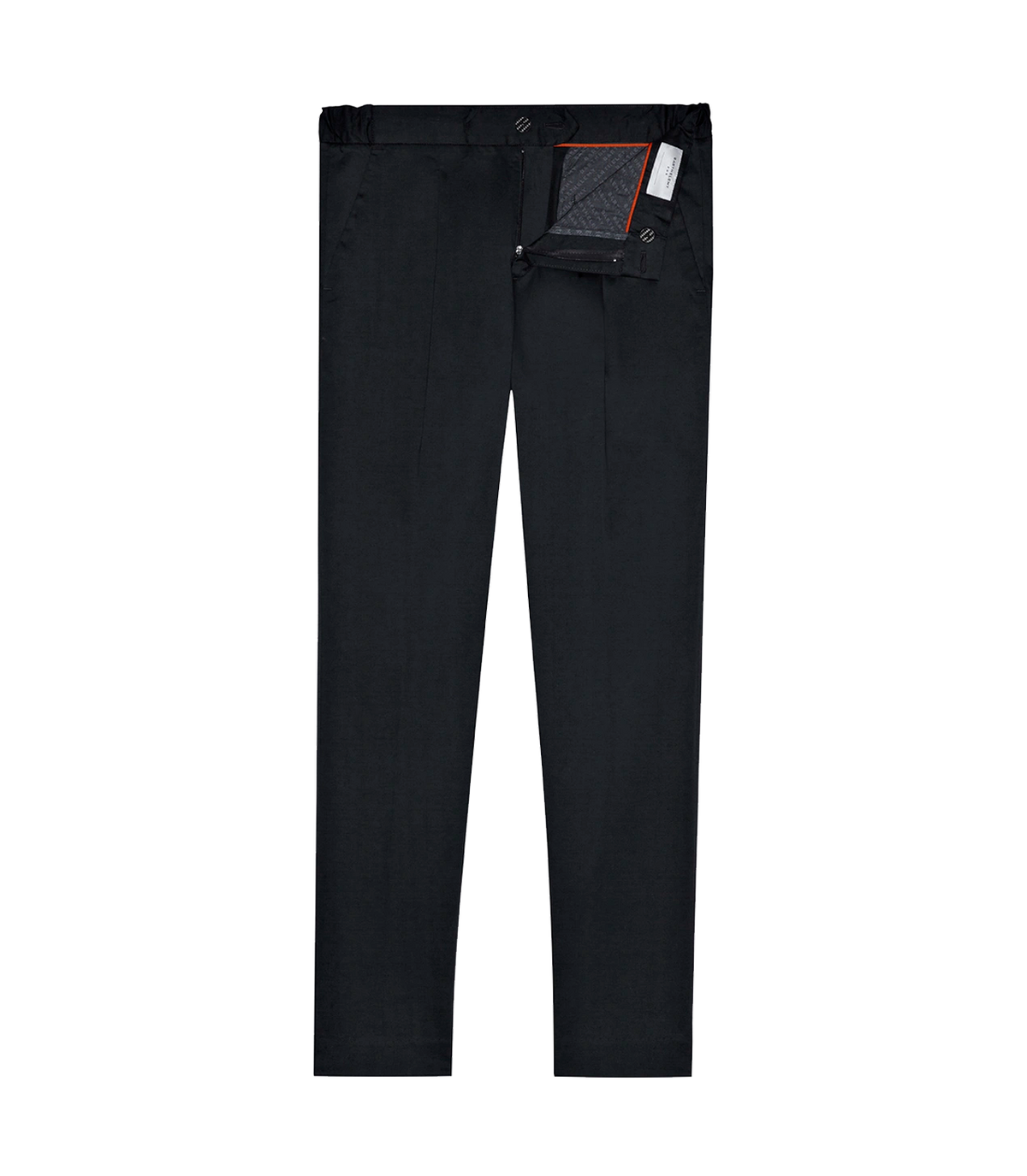 Corossol Cotton Pants GB Black Orange - Barthelemy
