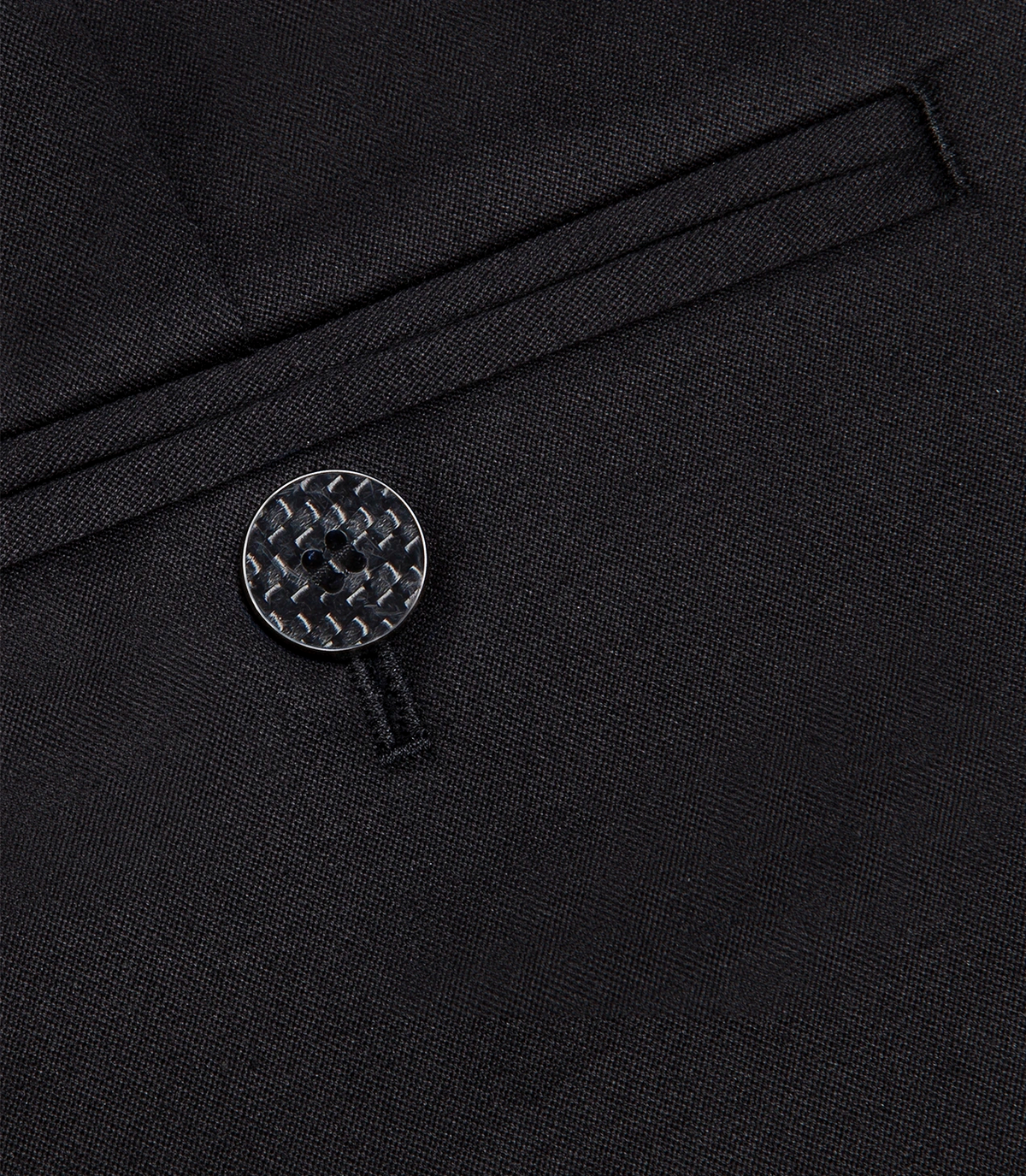 Corossol Cotton Pants GB Black Orange - Barthelemy