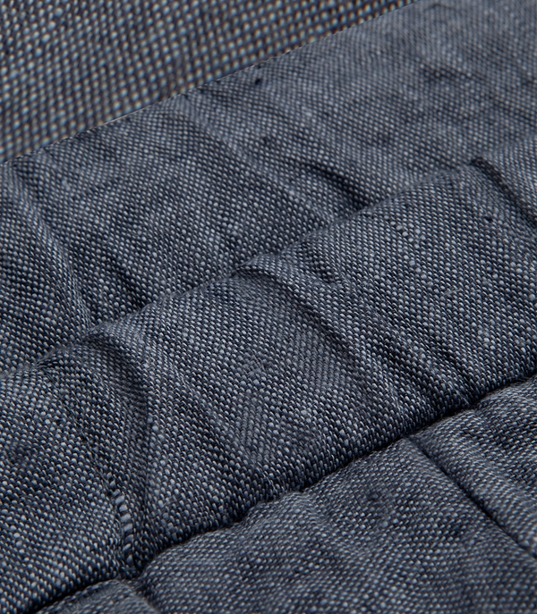 Corossol Linen Pants Double Blue - Barthelemy