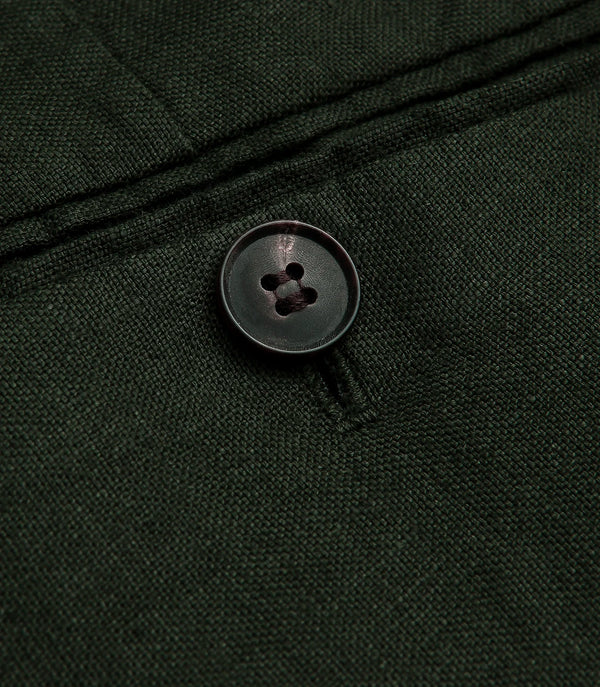 Corossol Linen Pants Emerald Green - Barthelemy