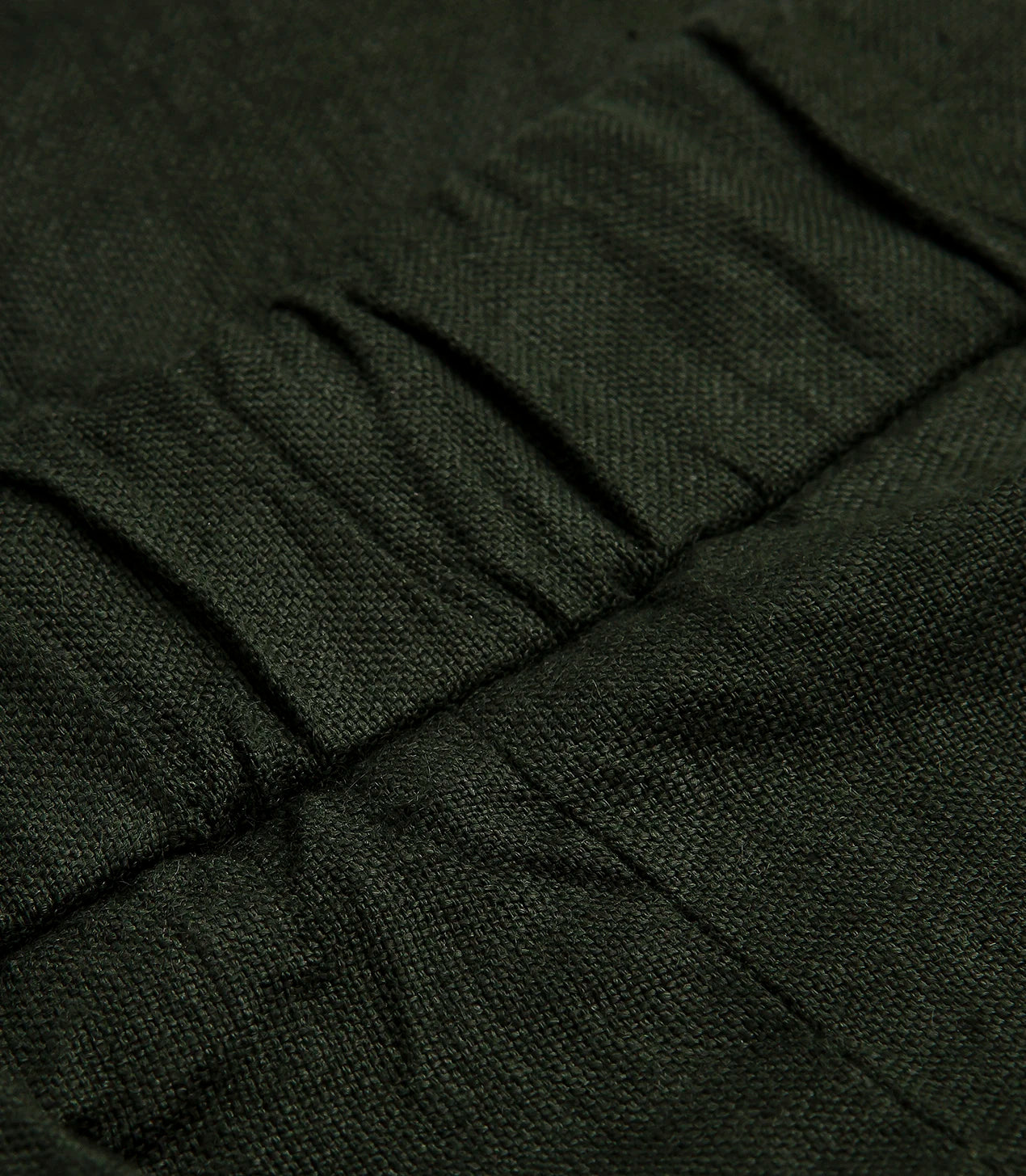 Corossol Linen Pants Emerald Green - Barthelemy
