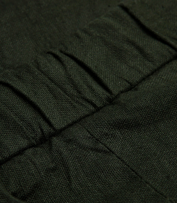 Corossol Linen Pants Emerald Green - Barthelemy