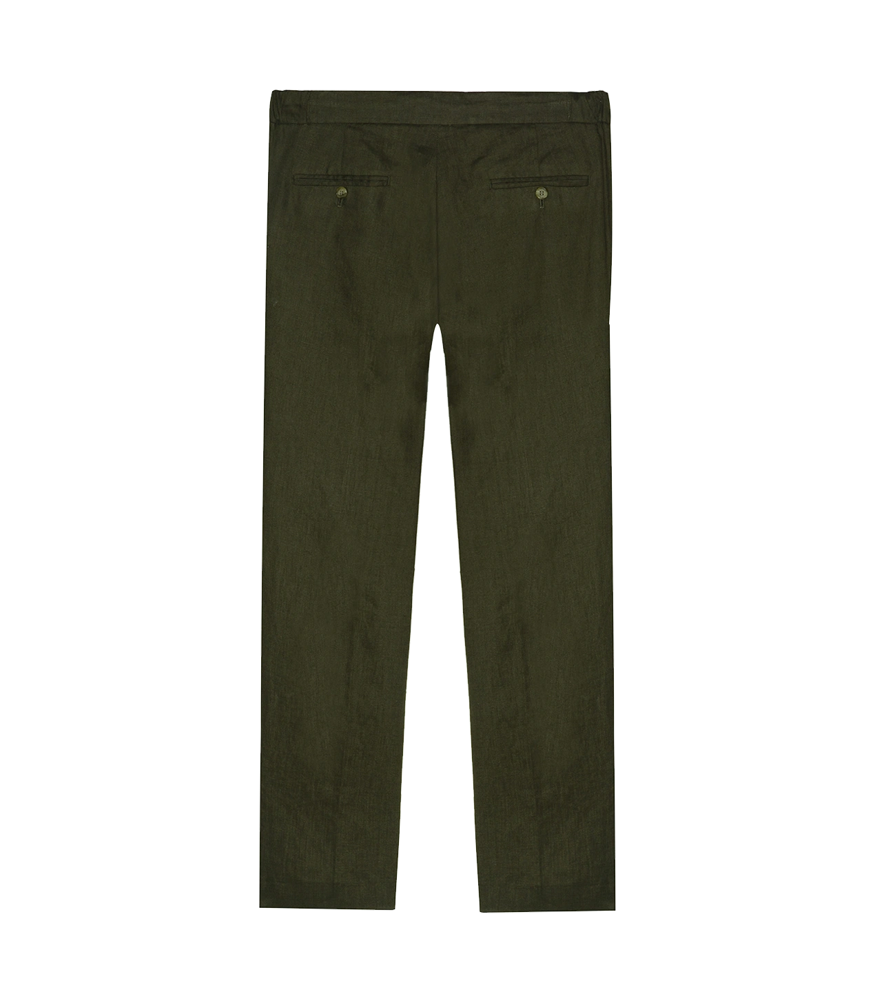 Corossol Linen Pants Forest Green - Barthelemy