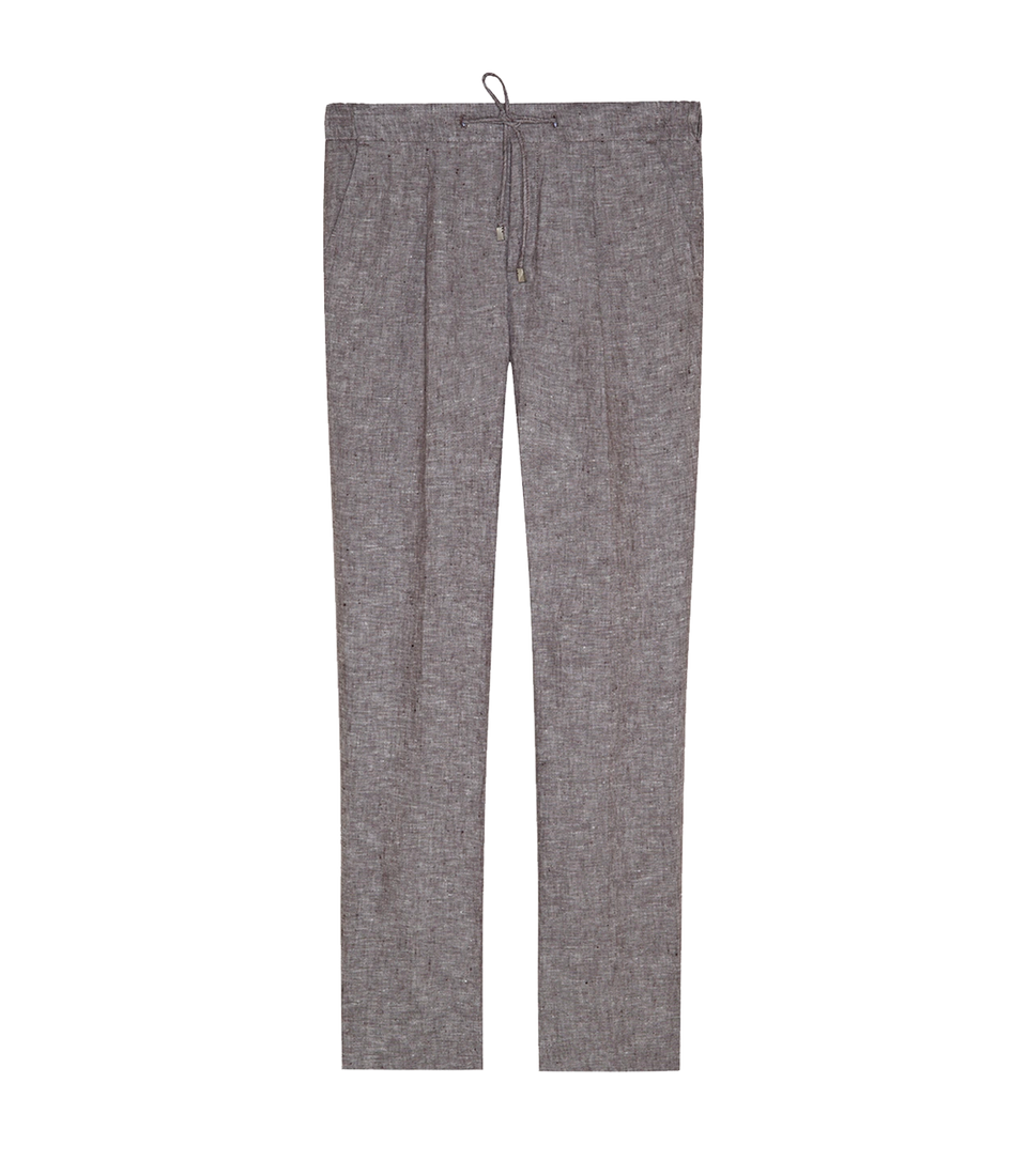 Corossol Linen Pants Mocha