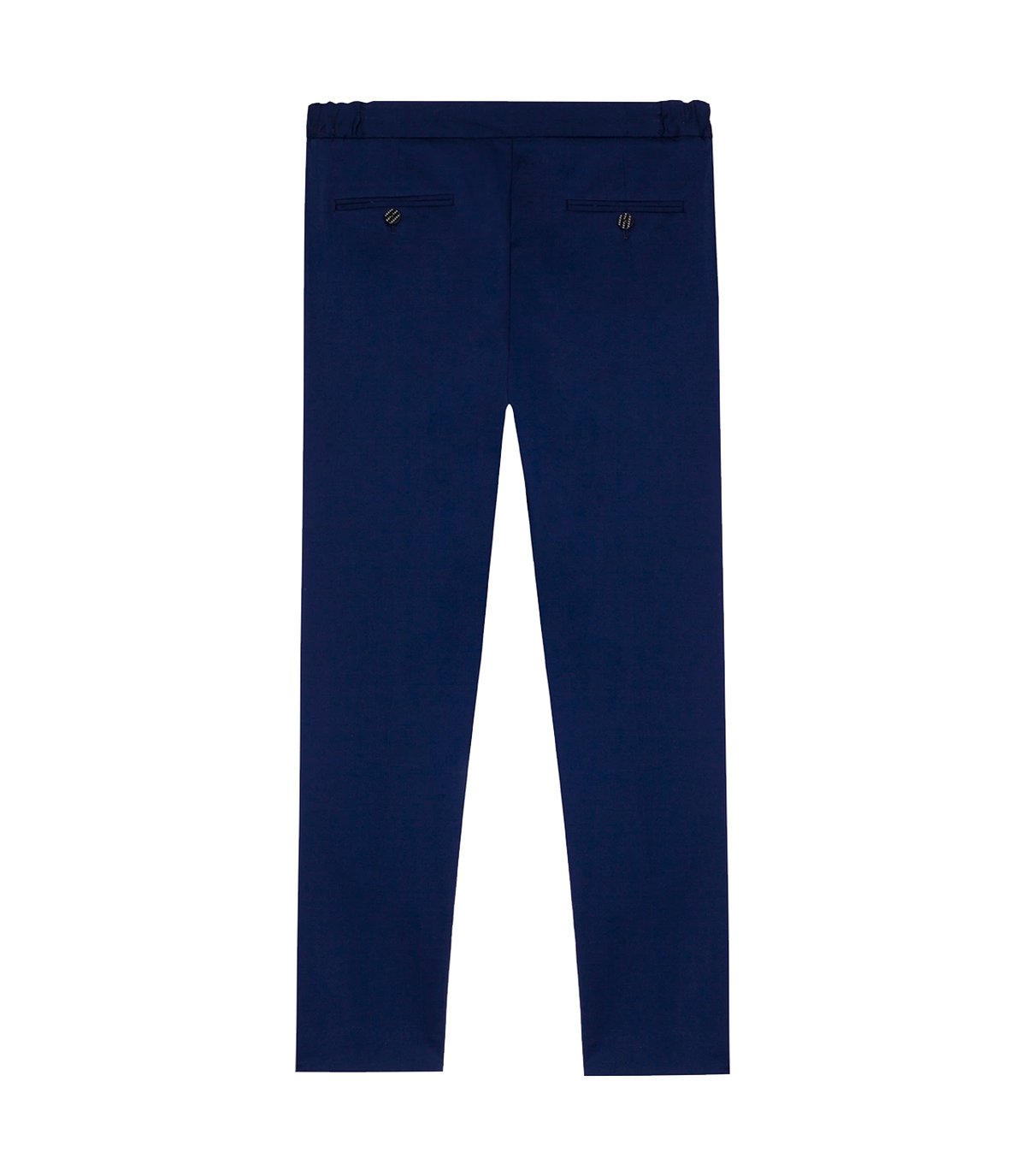 Corossol Cotton Pants GB Navy Red - Barthelemy