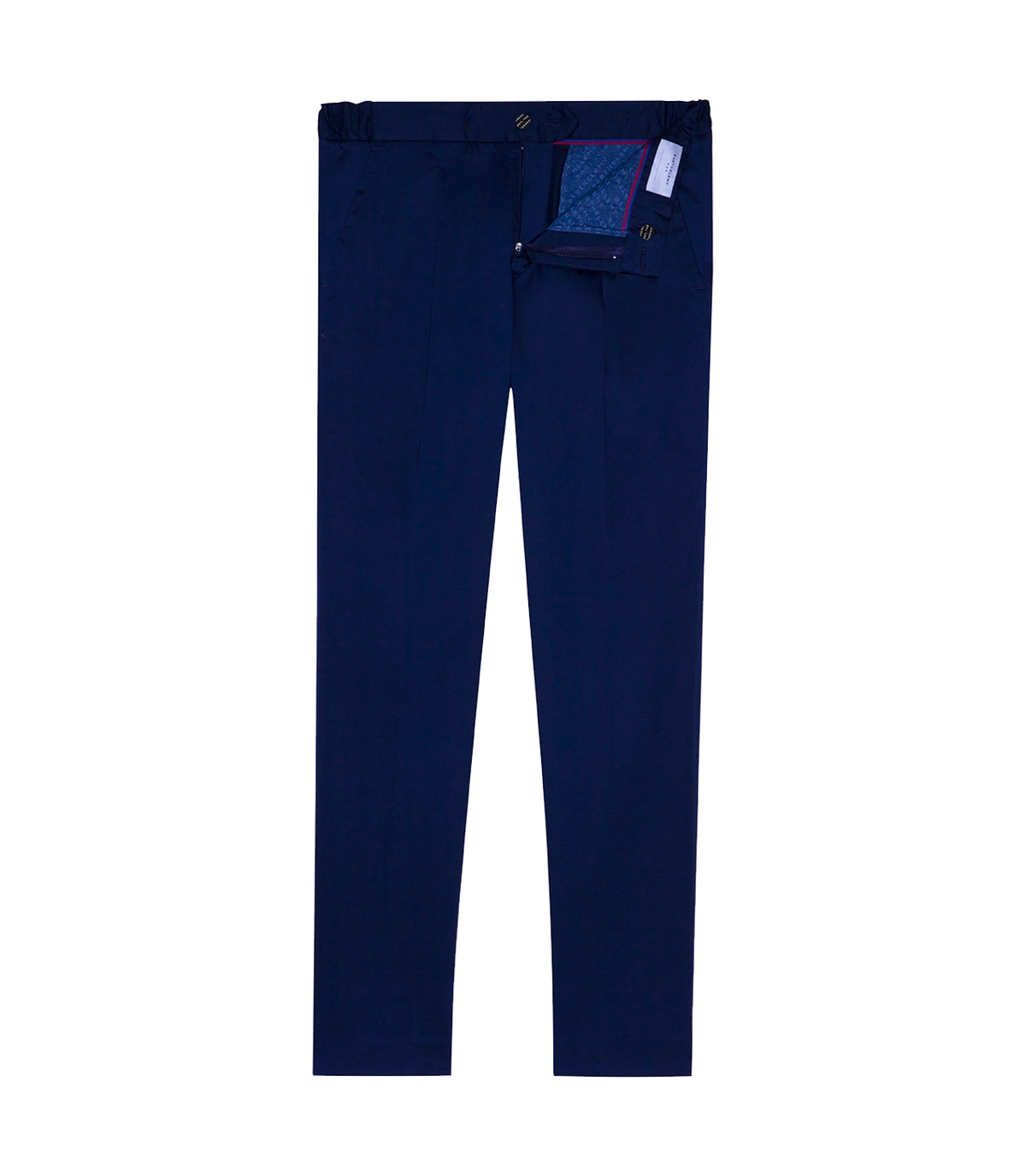 Corossol Cotton Pants GB Navy Red - Barthelemy