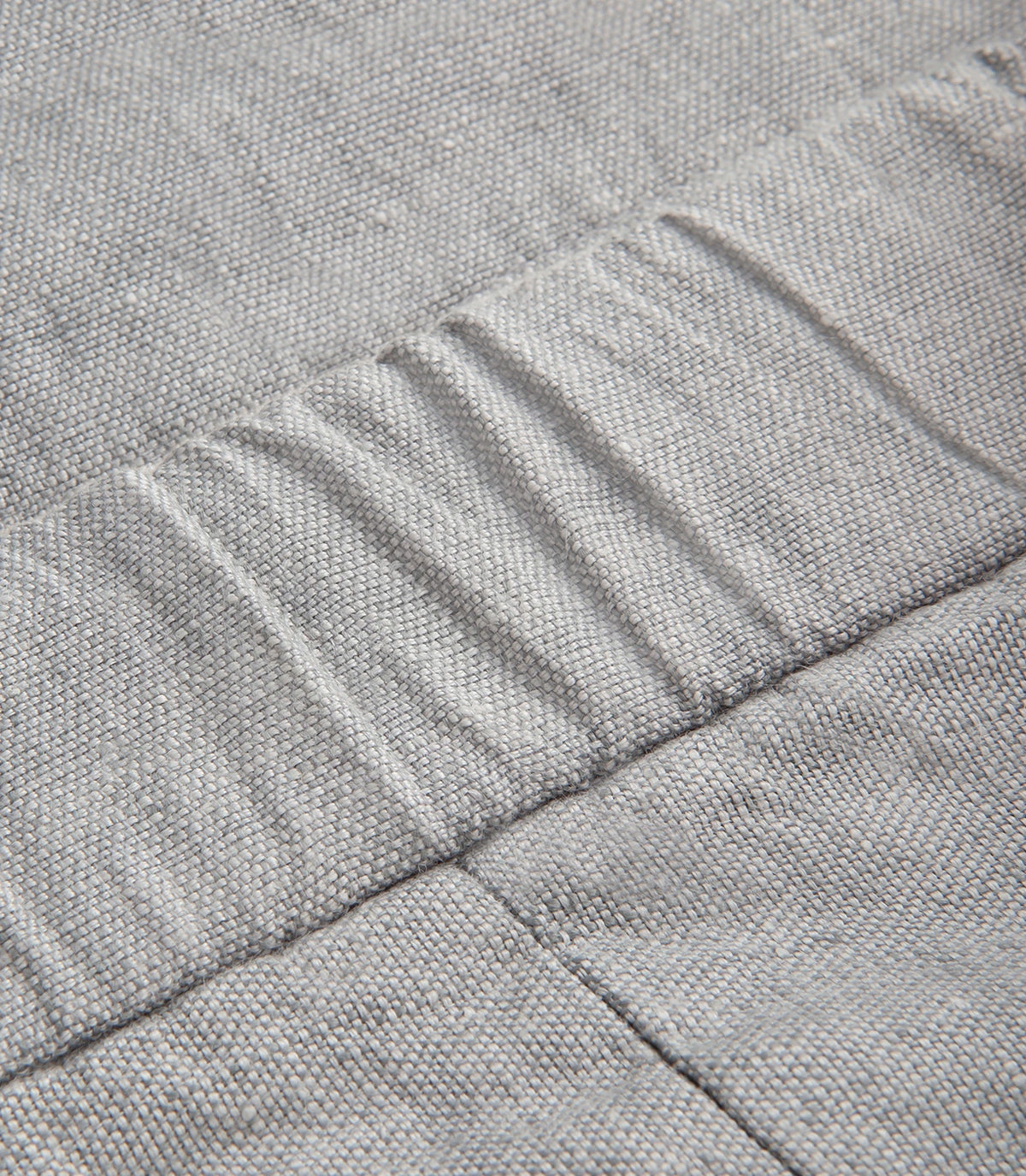 Corossol Linen Pants Silver Grey - Barthelemy