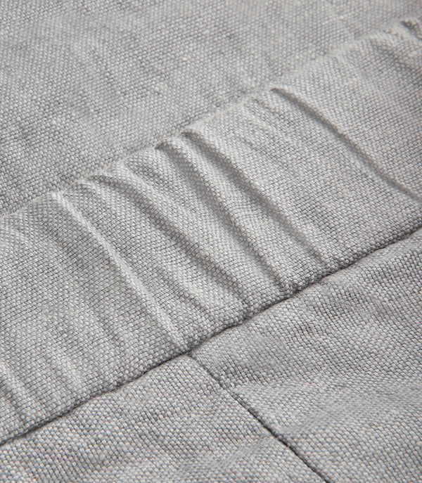 Corossol Linen Pants Silver Grey - Barthelemy