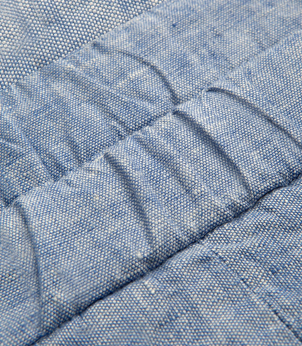 Corossol Linen Pants Soft Blue - Barthelemy