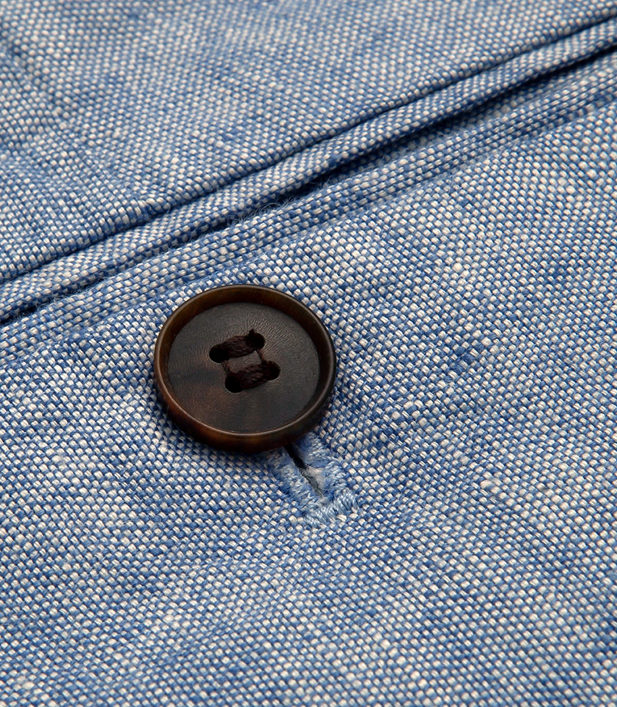 Corossol Linen Pants Soft Blue - Barthelemy