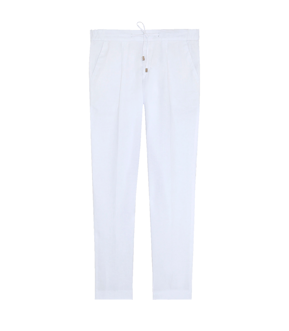 Corossol Linen Pants White