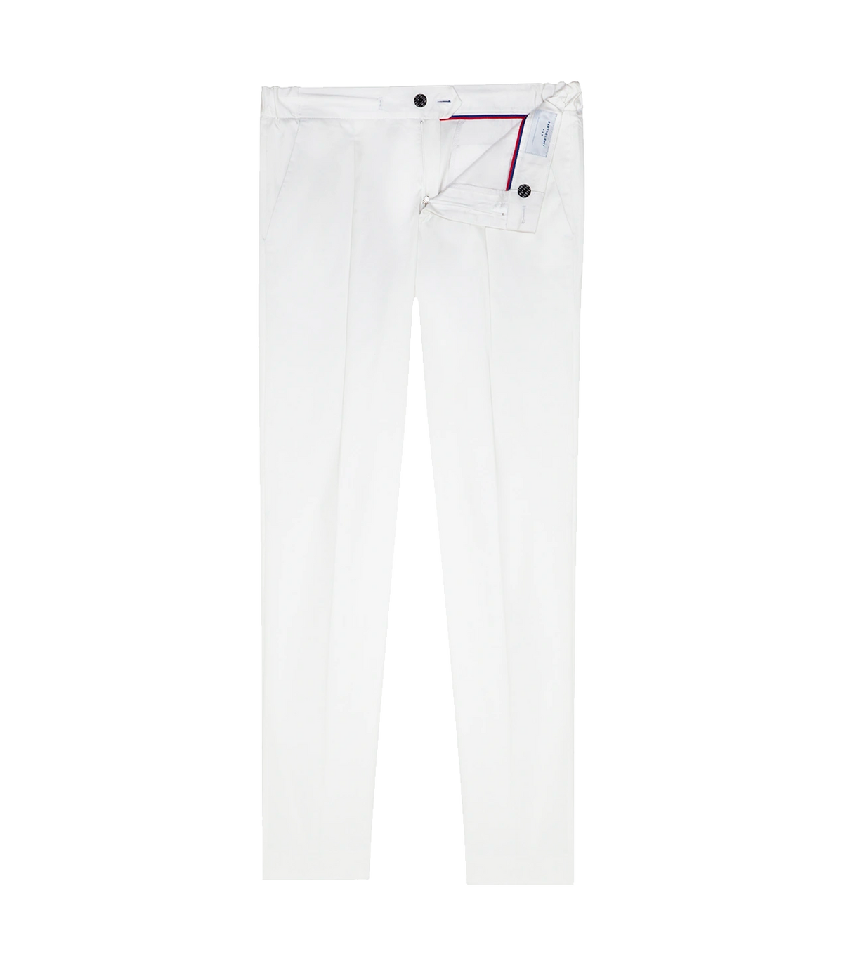 Corossol Cotton Pants GB Macadamia Navy Red - Barthelemy