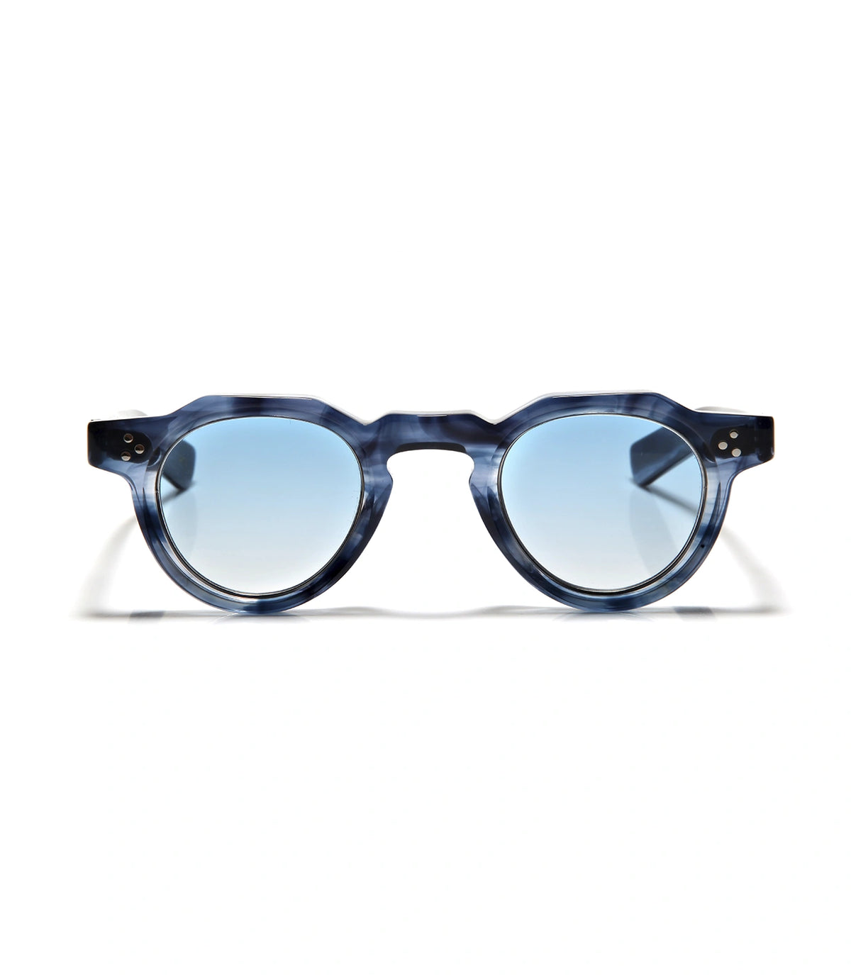 Dr No Rim Barthelemy Tortoise / Sky Blue Fume | sunglasses | Barthelemy Resortwear