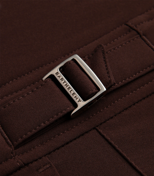 Saline Maree Chocolate Brown