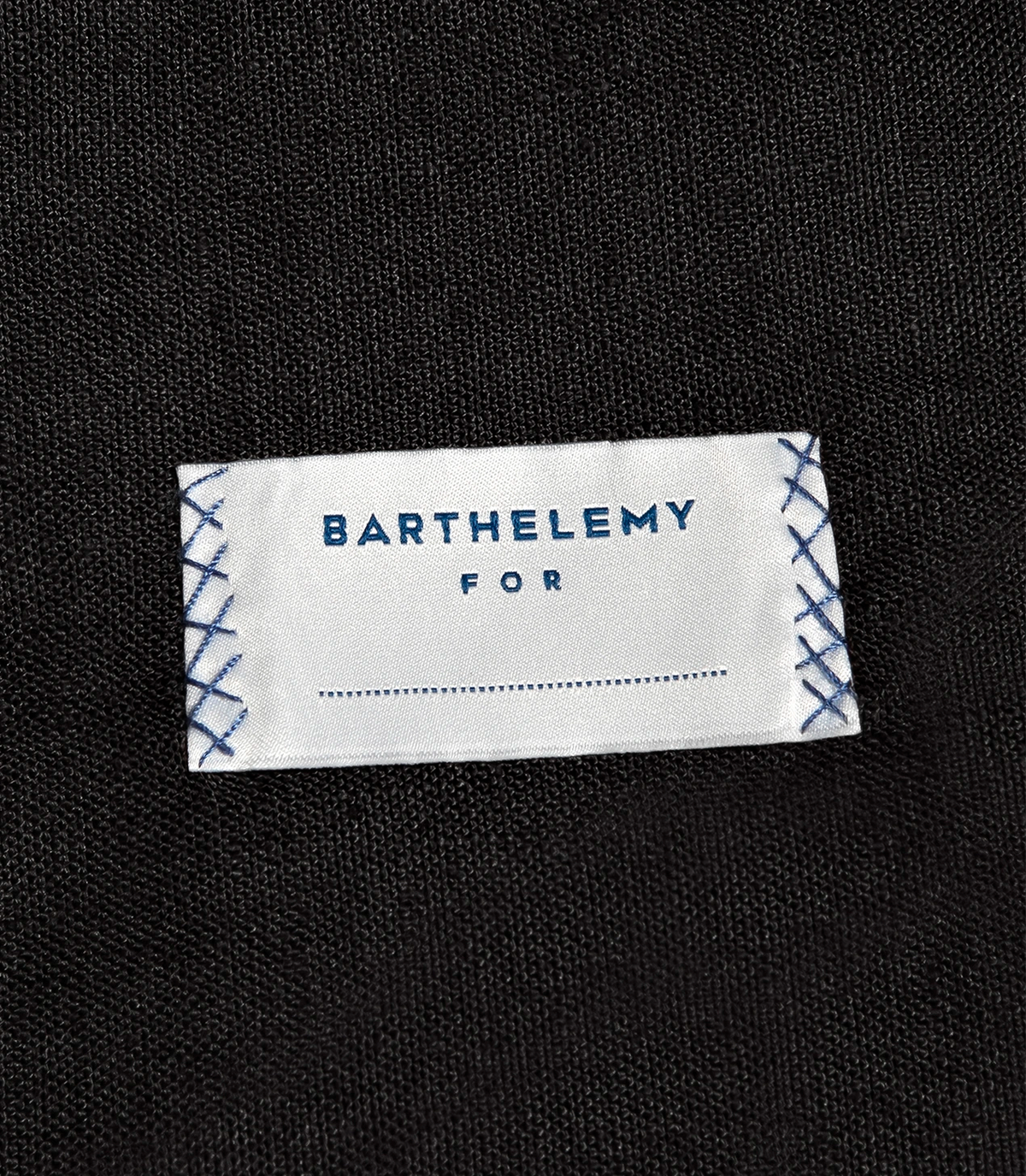 Flamands Linen Overshirt Black - Barthelemy