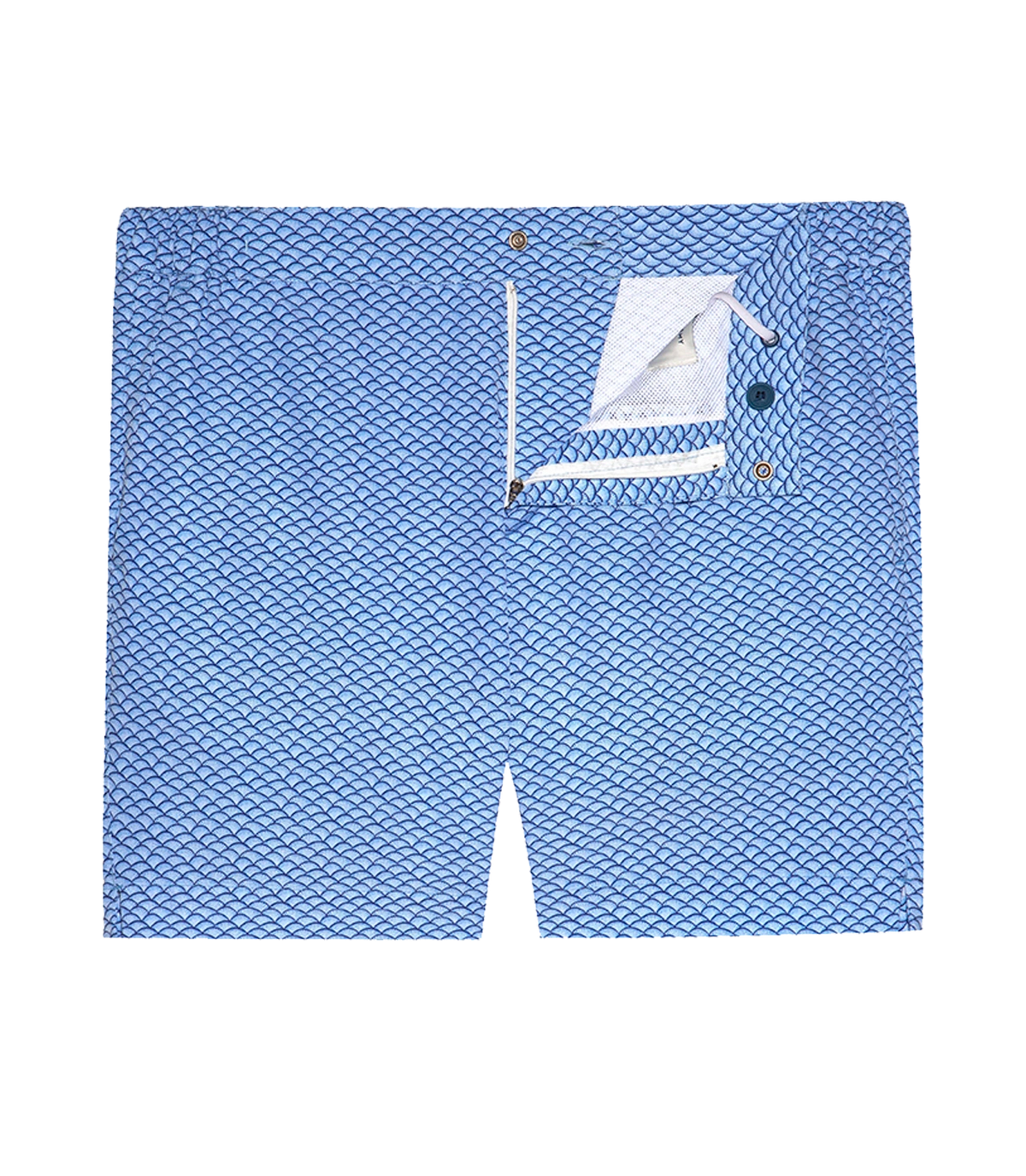 Gustavia Aube White Blue - Barthelemy