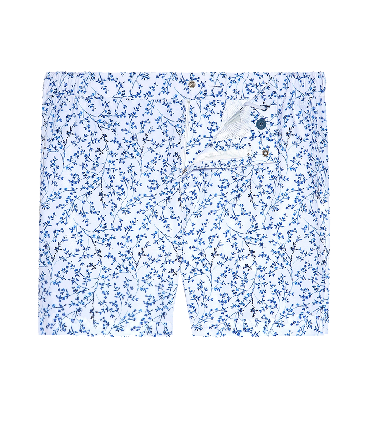 Gustavia Le Fleuriste Blue | Swim Shorts | Barthelemy Resortwear