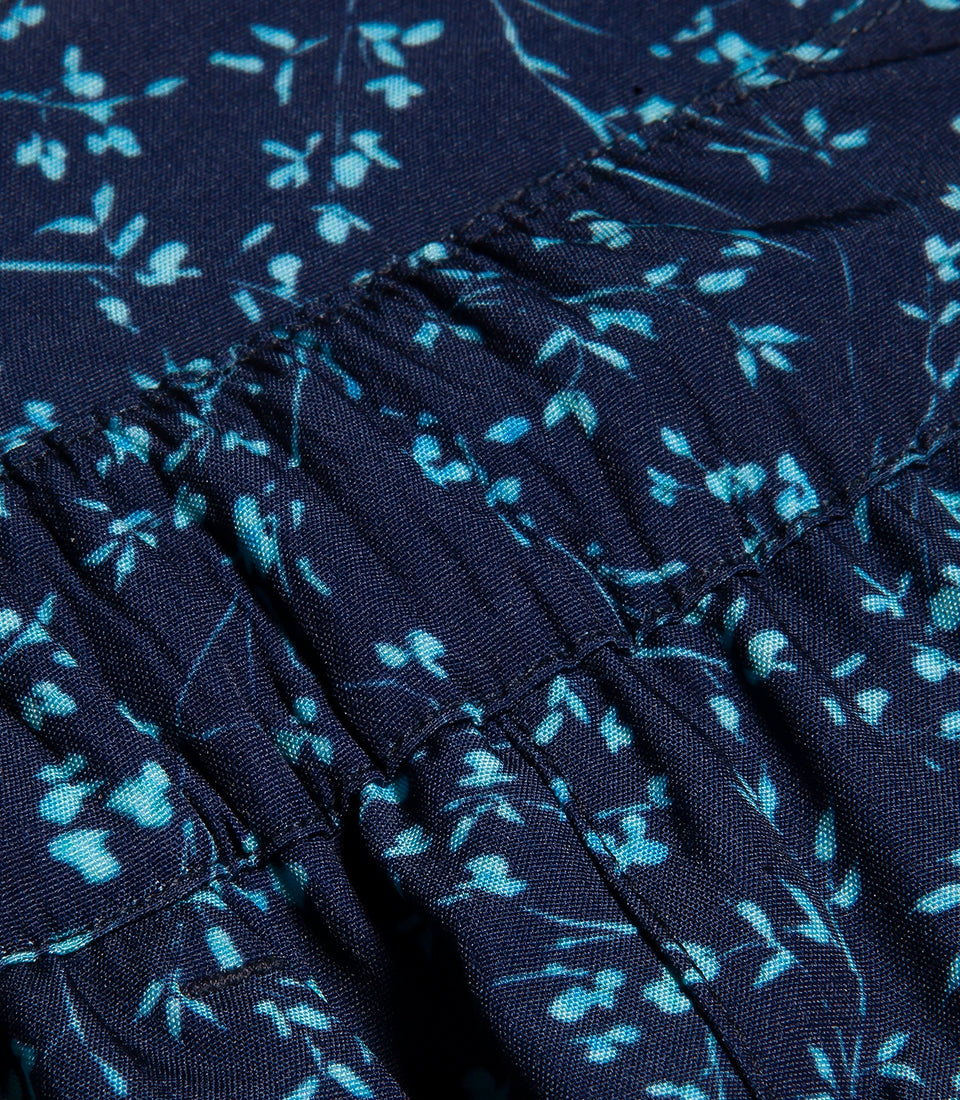 Gustavia Le Fleuriste Navy Blue - Barthelemy