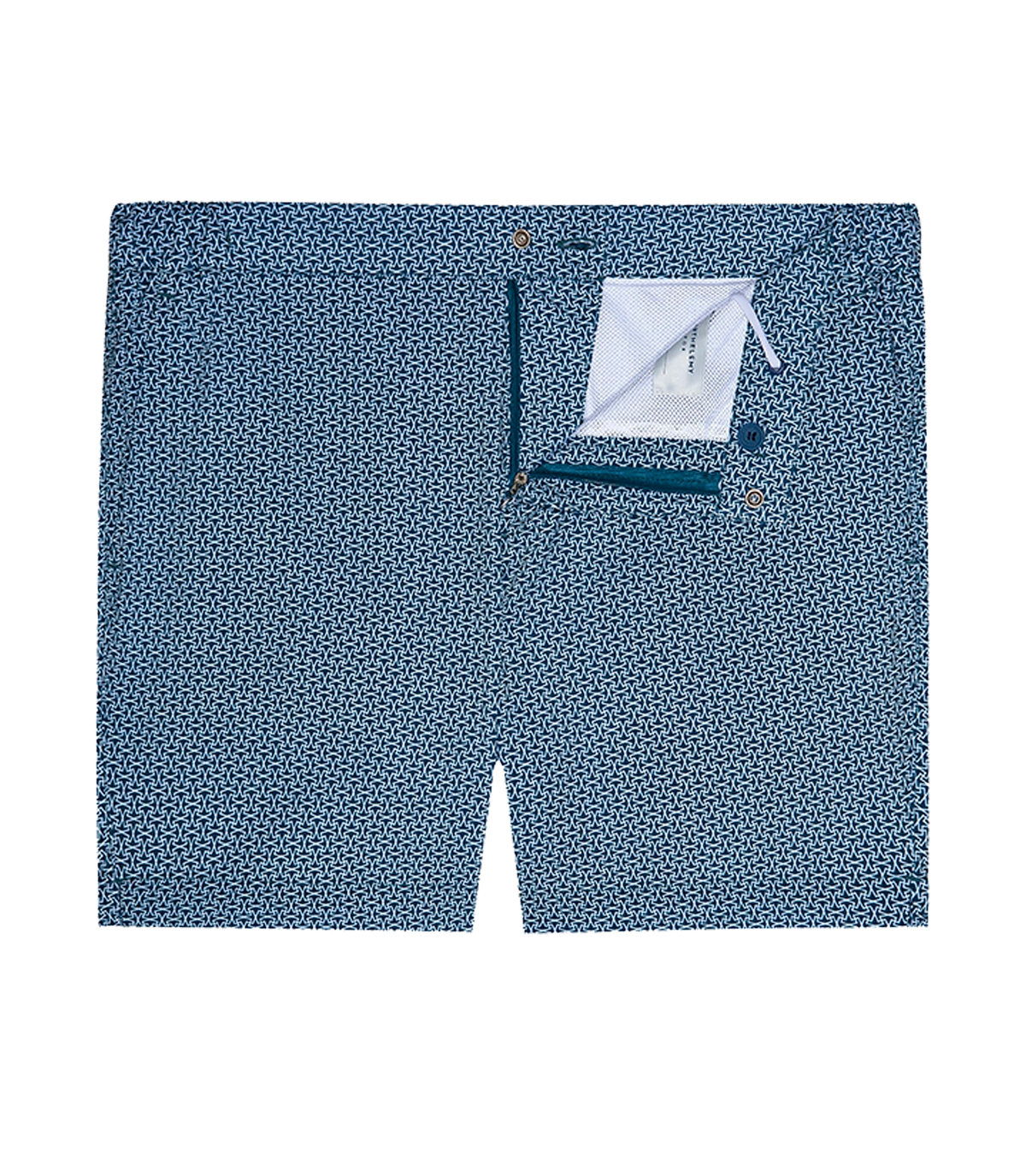 Gustavia Jumeirah Dark Green | Swim Shorts | Barthelemy Resortwear