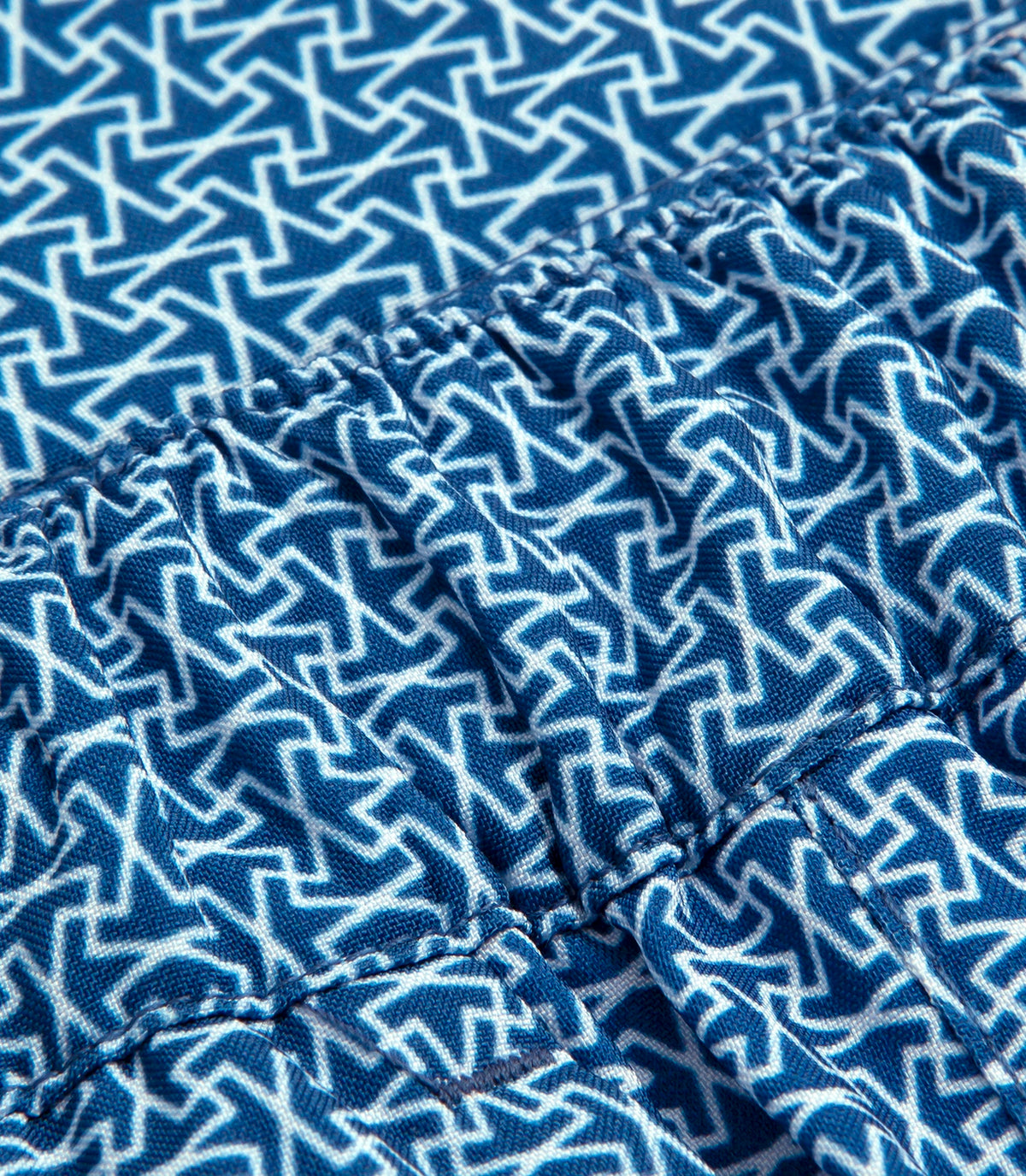 Gustavia Jumeirah White Medium Blue - Barthelemy