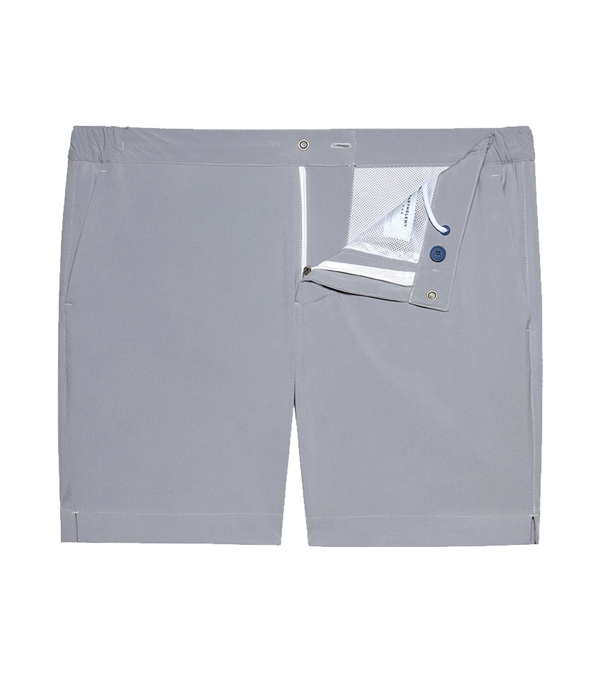Gustavia Light Grey | Swim Shorts | Barthelemy Resortwear