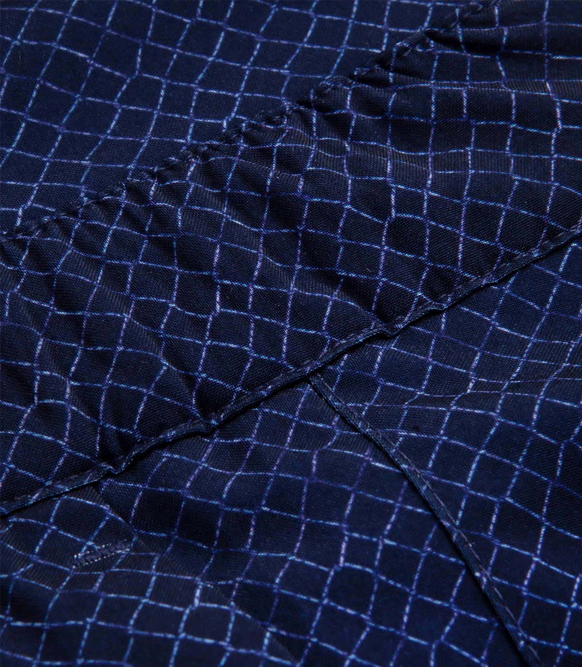 Gustavia Pêche Navy White | Swim Shorts | Barthelemy Resortwear