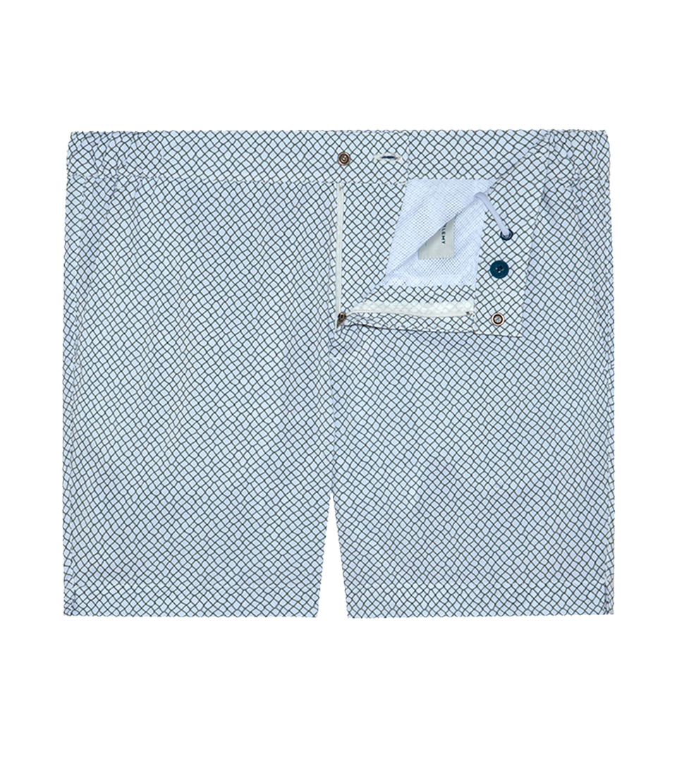 Gustavia Pêche White Green - Barthelemy