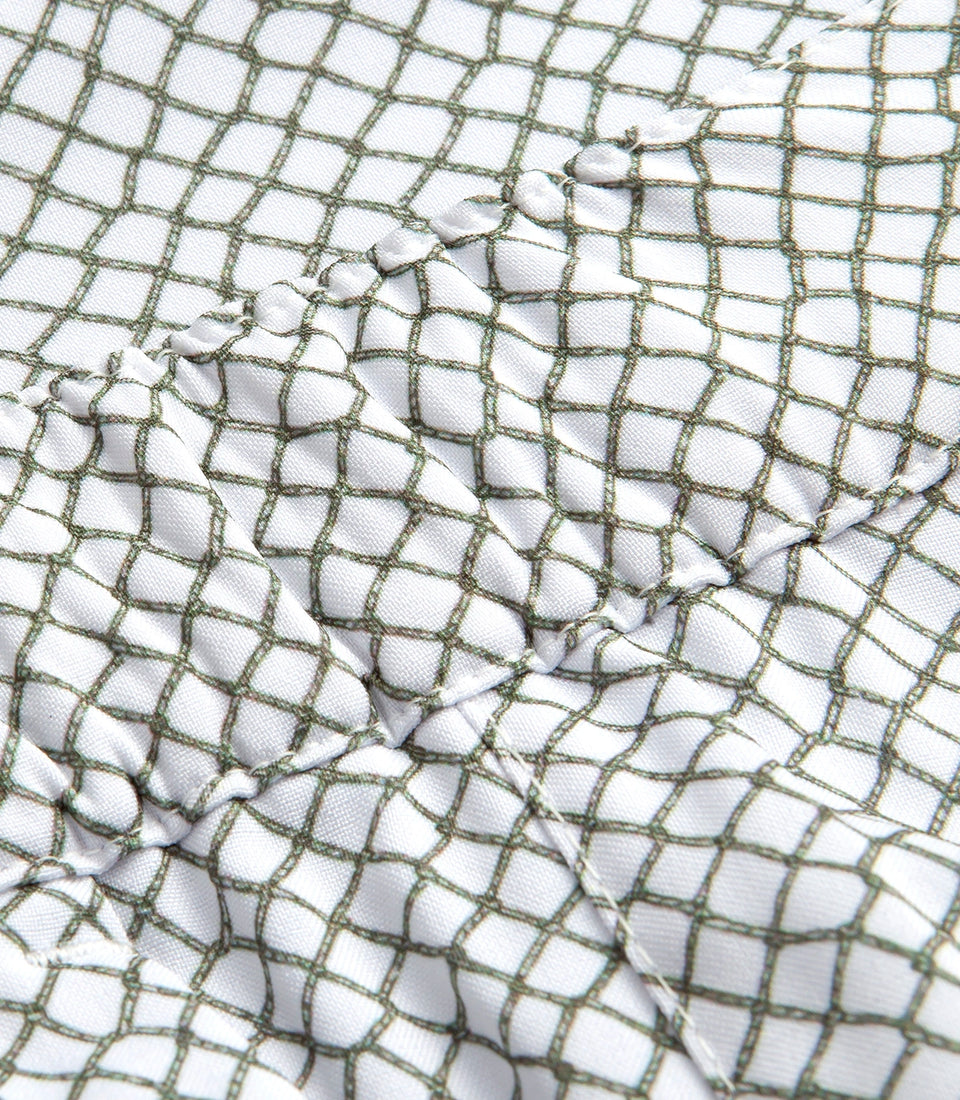 Gustavia Pêche White Green - Barthelemy