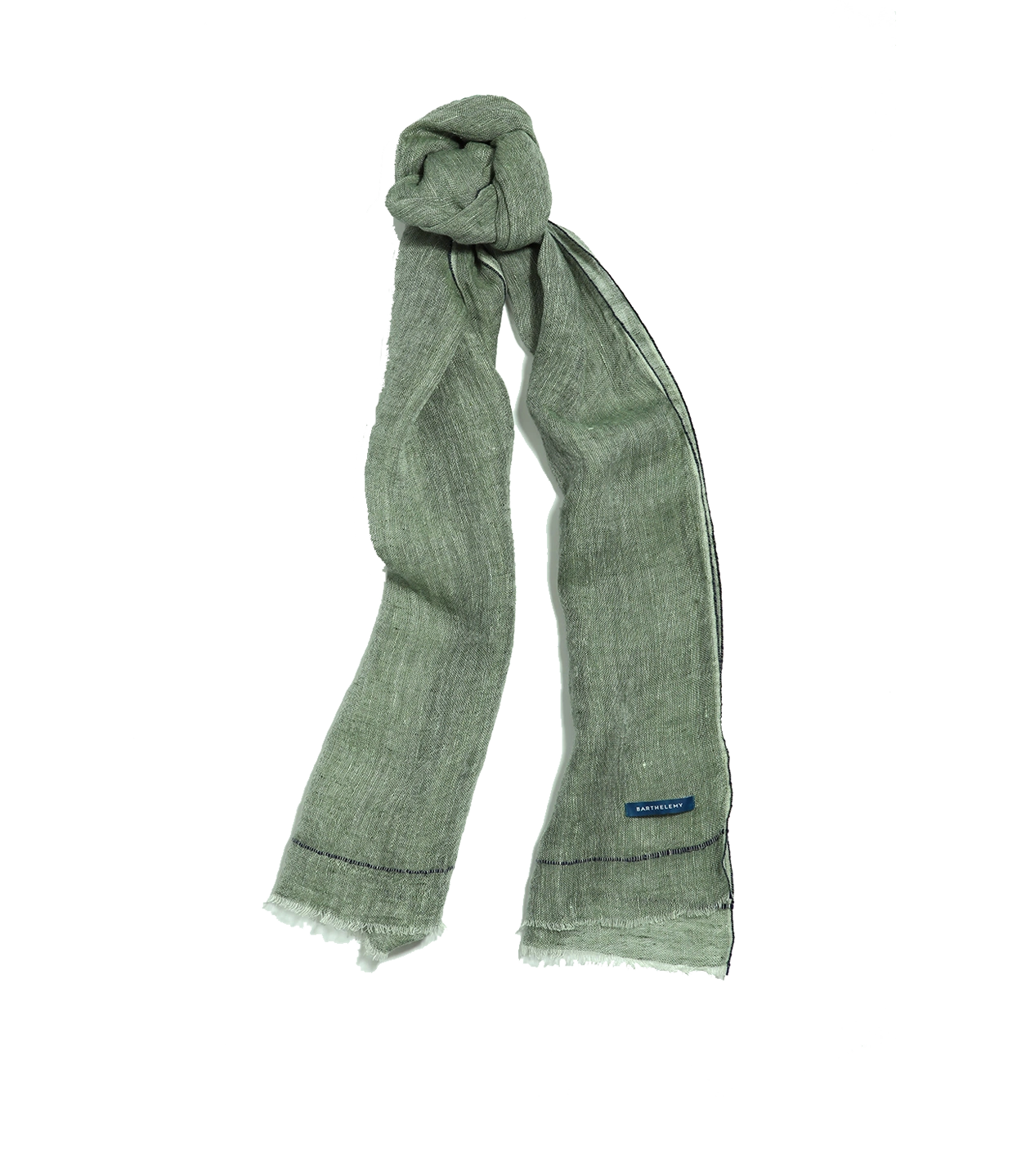 Brise Linen Scarf Light Green