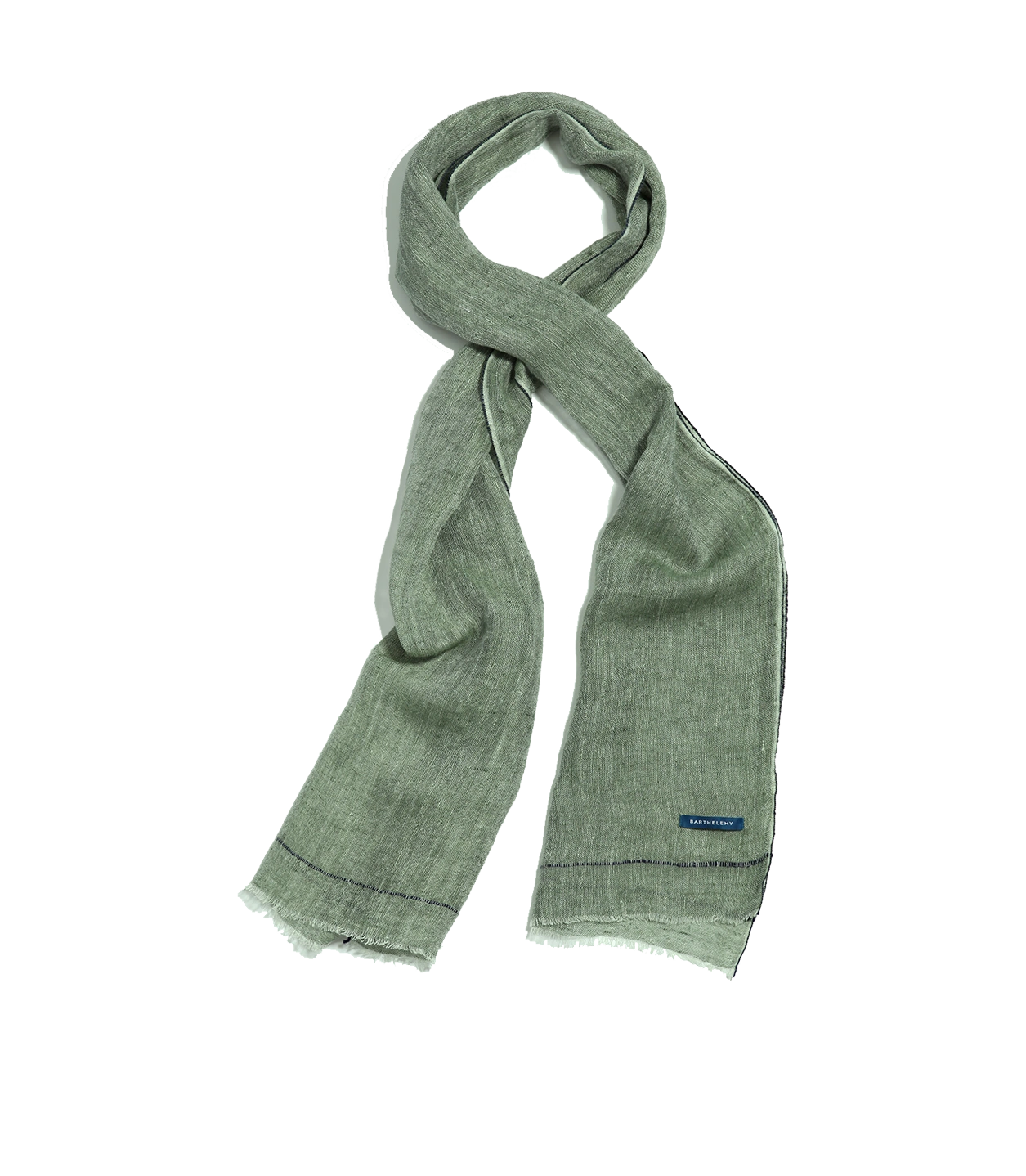 Brise Linen Scarf Light Green