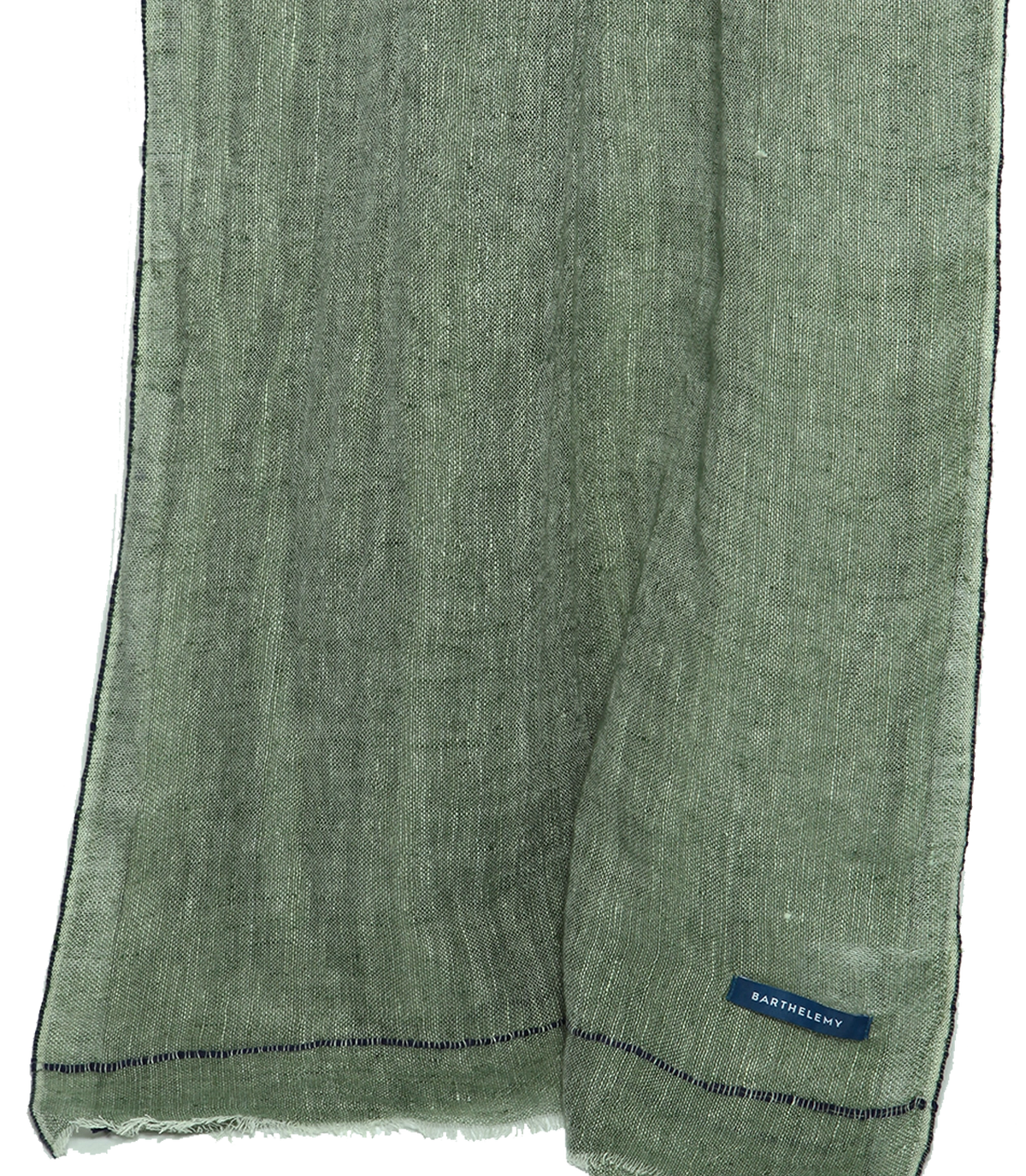 Brise Linen Scarf Light Green - Barthelemy